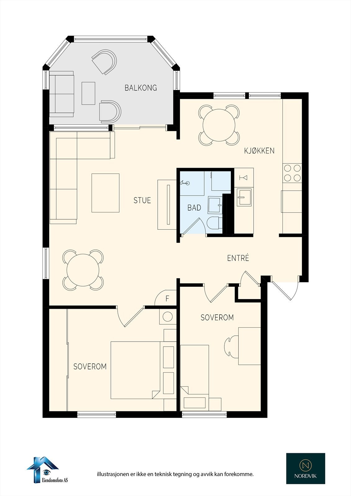 Planskisse Galleribilde