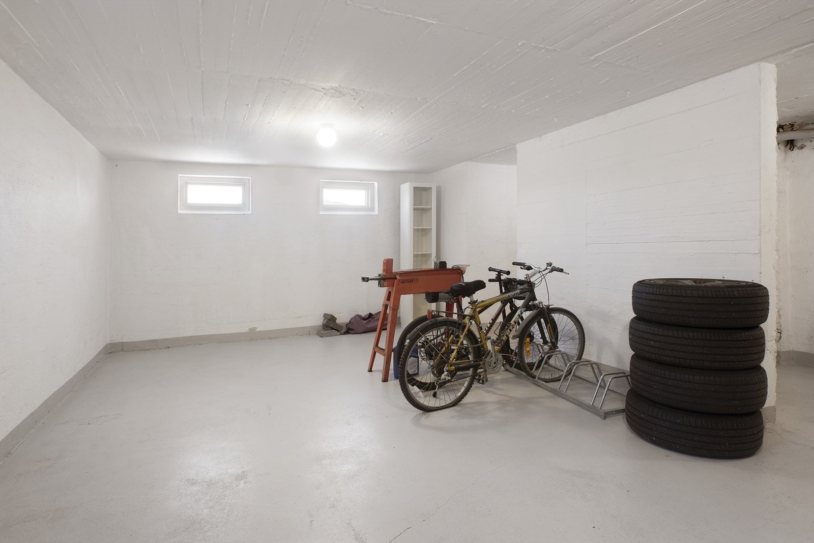 Felles sykkelparkering Galleribilde