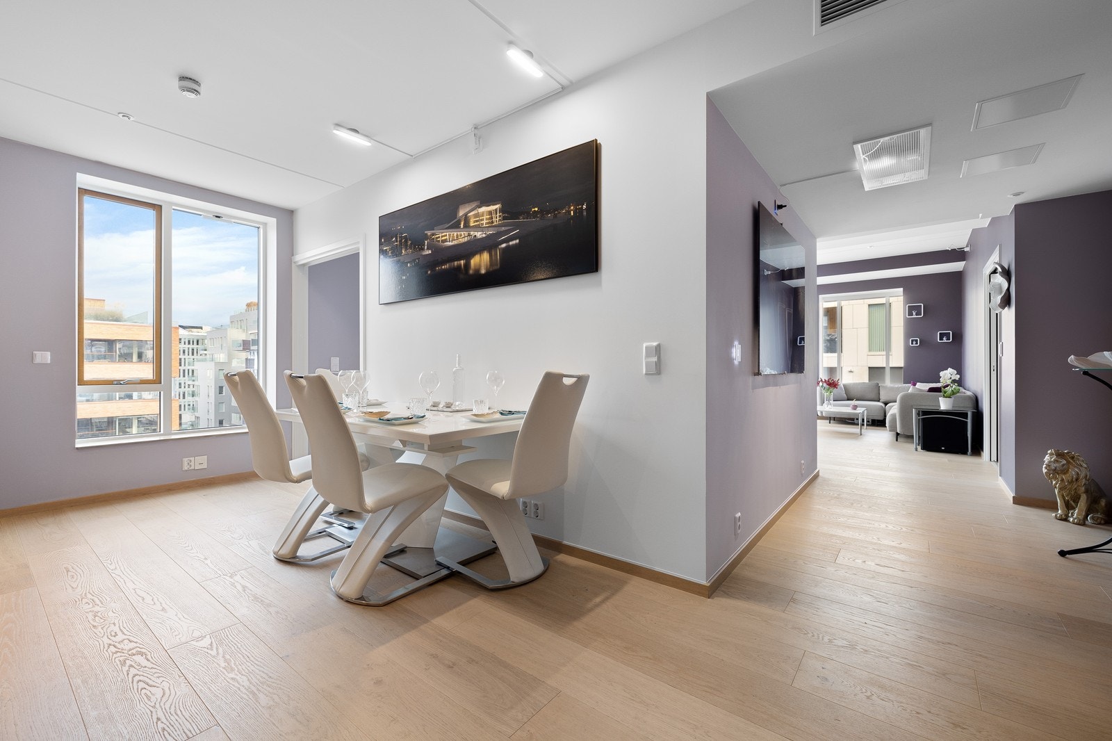 Fra kjøkken mot stue Galleribilde