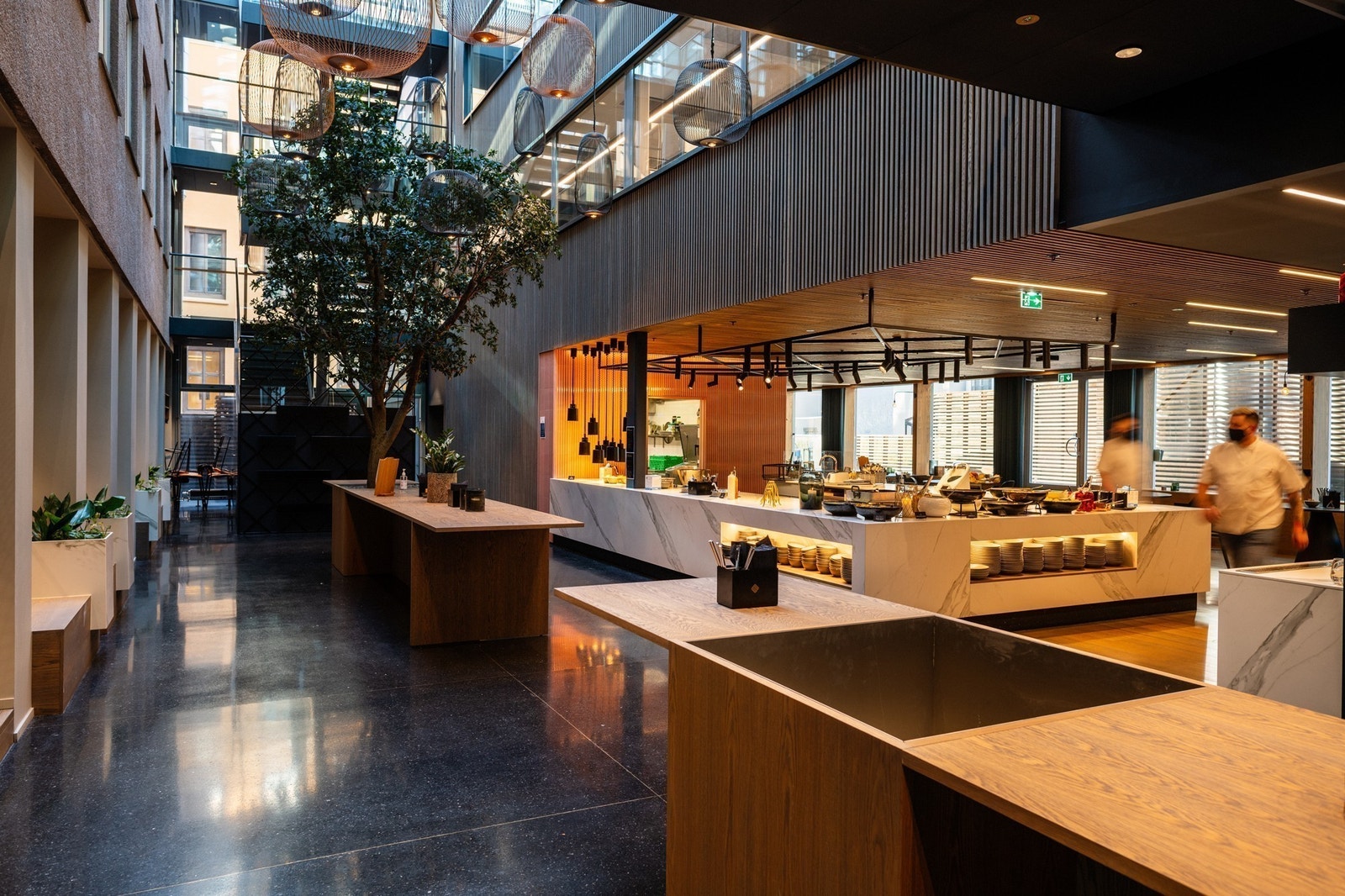 Vår egen personalrestaurant Galleribilde