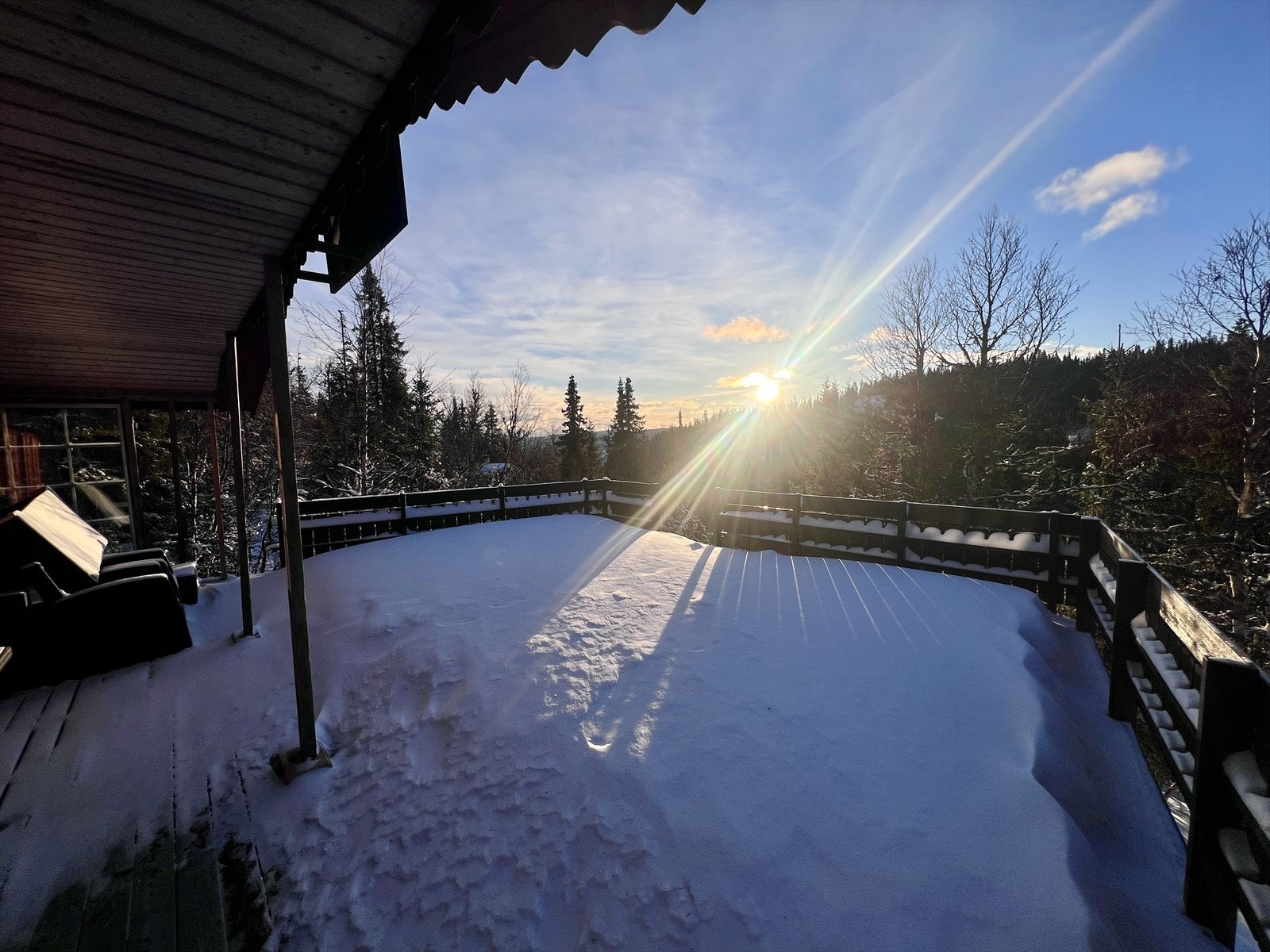 Vinterbilde tatt av eiendomsmegler 02.01.2026 Galleribilde