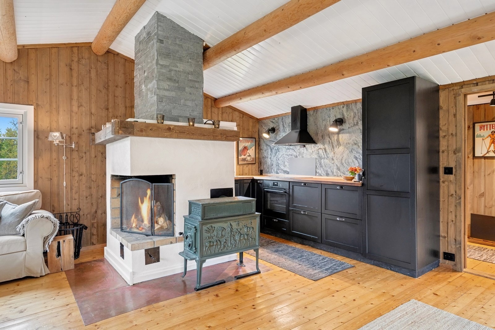 Alle hvitevarer medfølger i handelen. Galleribilde