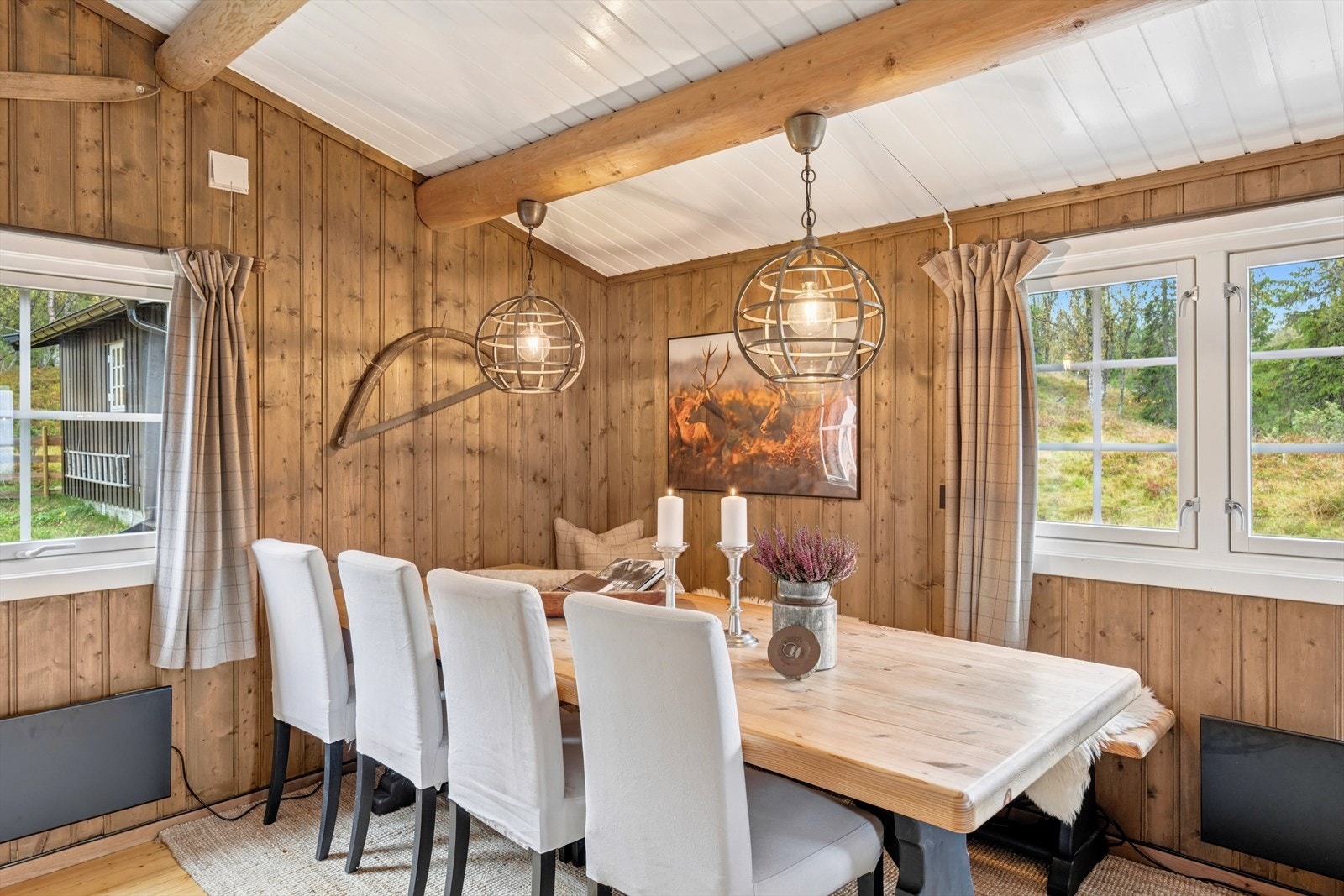 Her er det koselig å samles over et godt måltid! Galleribilde