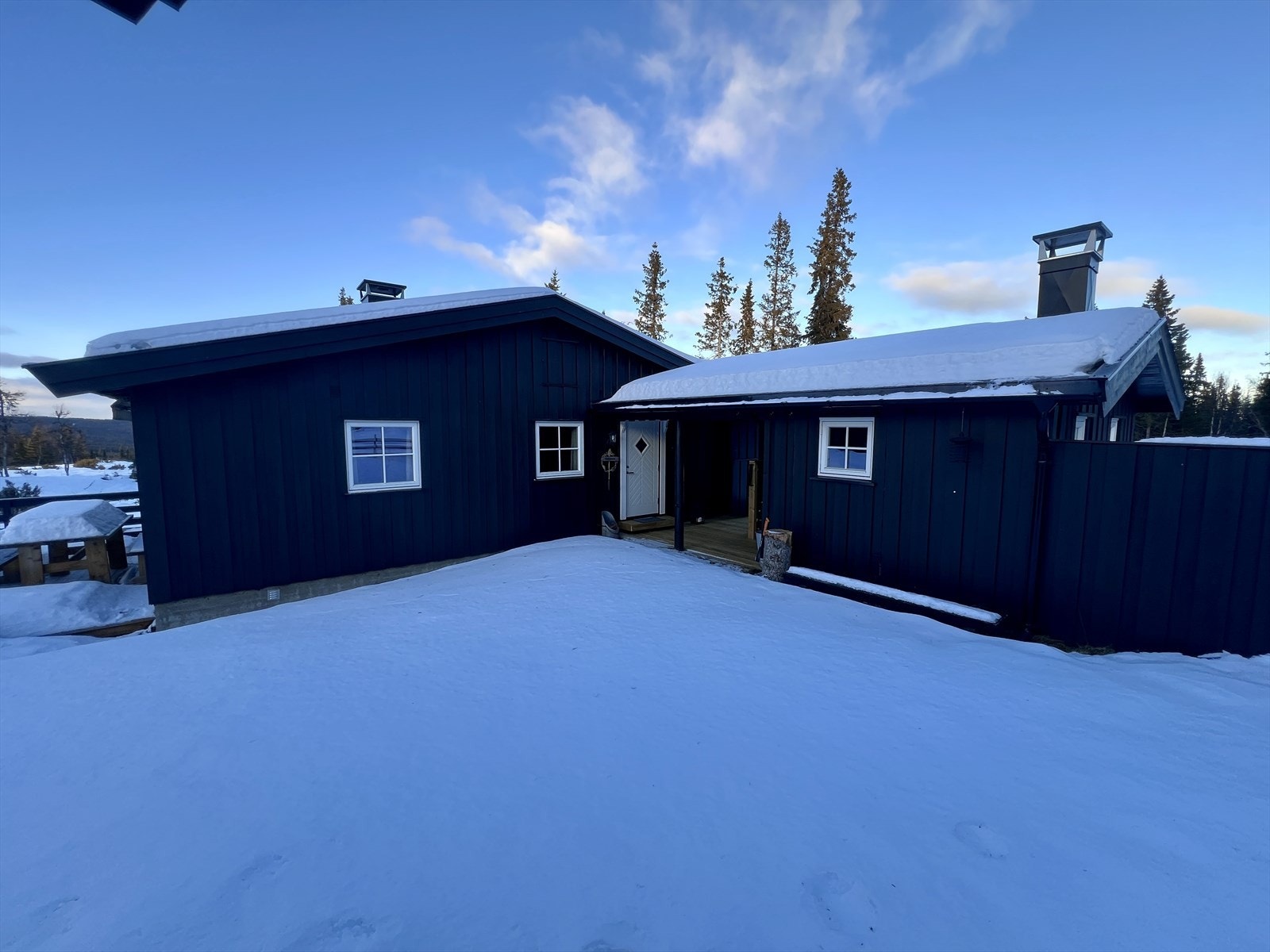 Vinterbilde tatt av eiendomsmegler 31.12.2025 Galleribilde