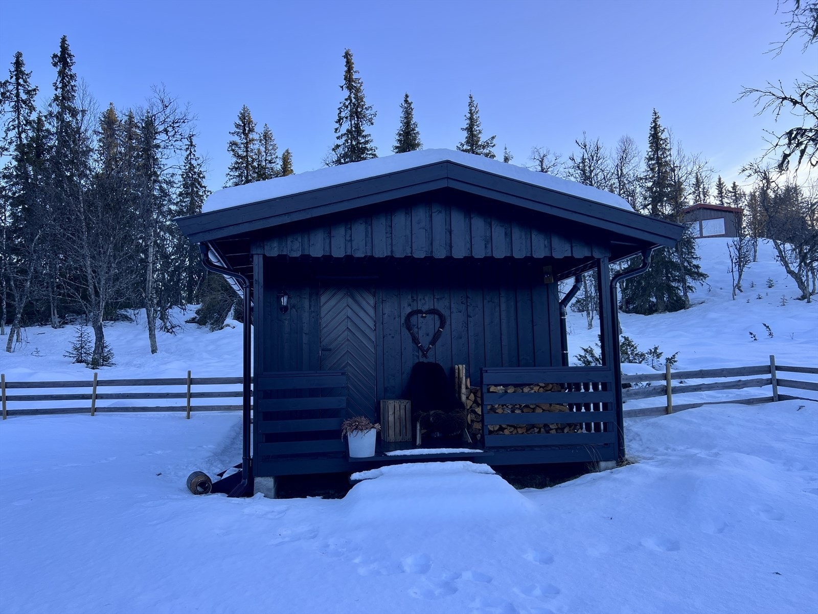 Vinterbilde tatt av eiendomsmegler 31.12.2025 Galleribilde