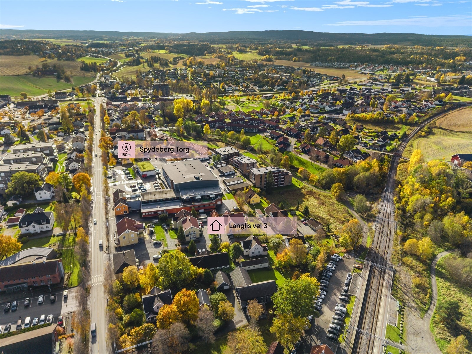 Dronefoto Galleribilde