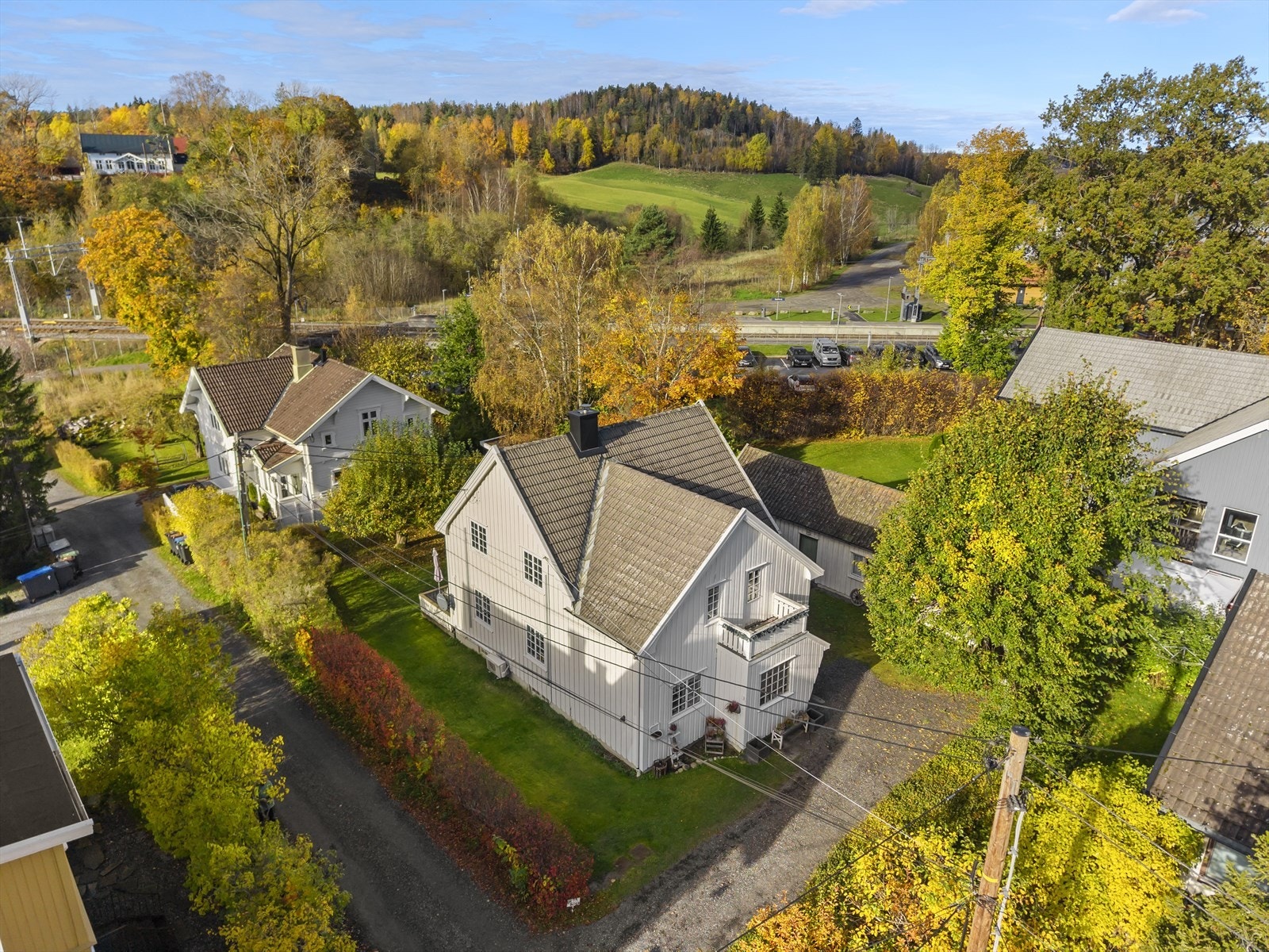 Dronefoto Galleribilde