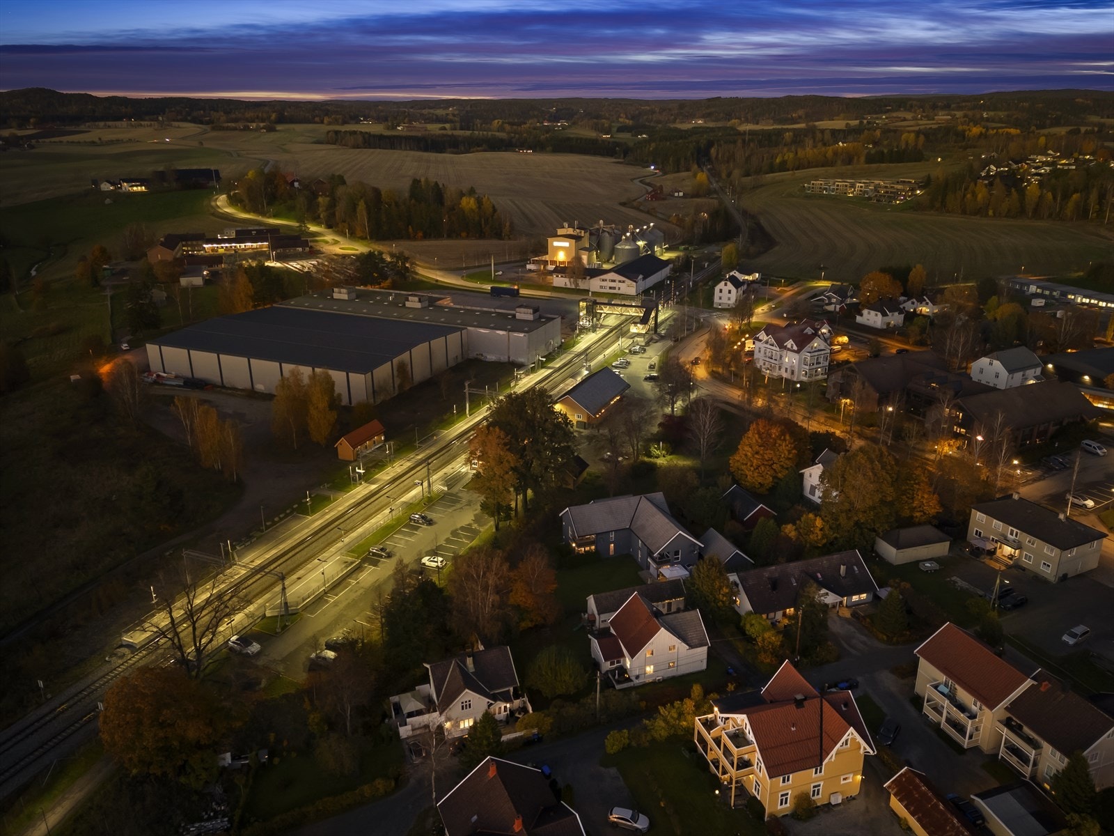 Dronefoto Galleribilde