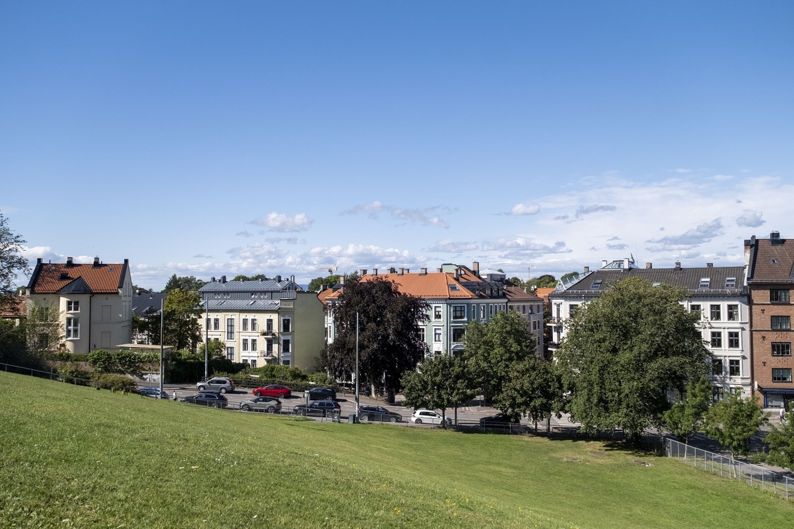 Populære Idioten park er kun noen minutter unna leiligheten. Galleribilde