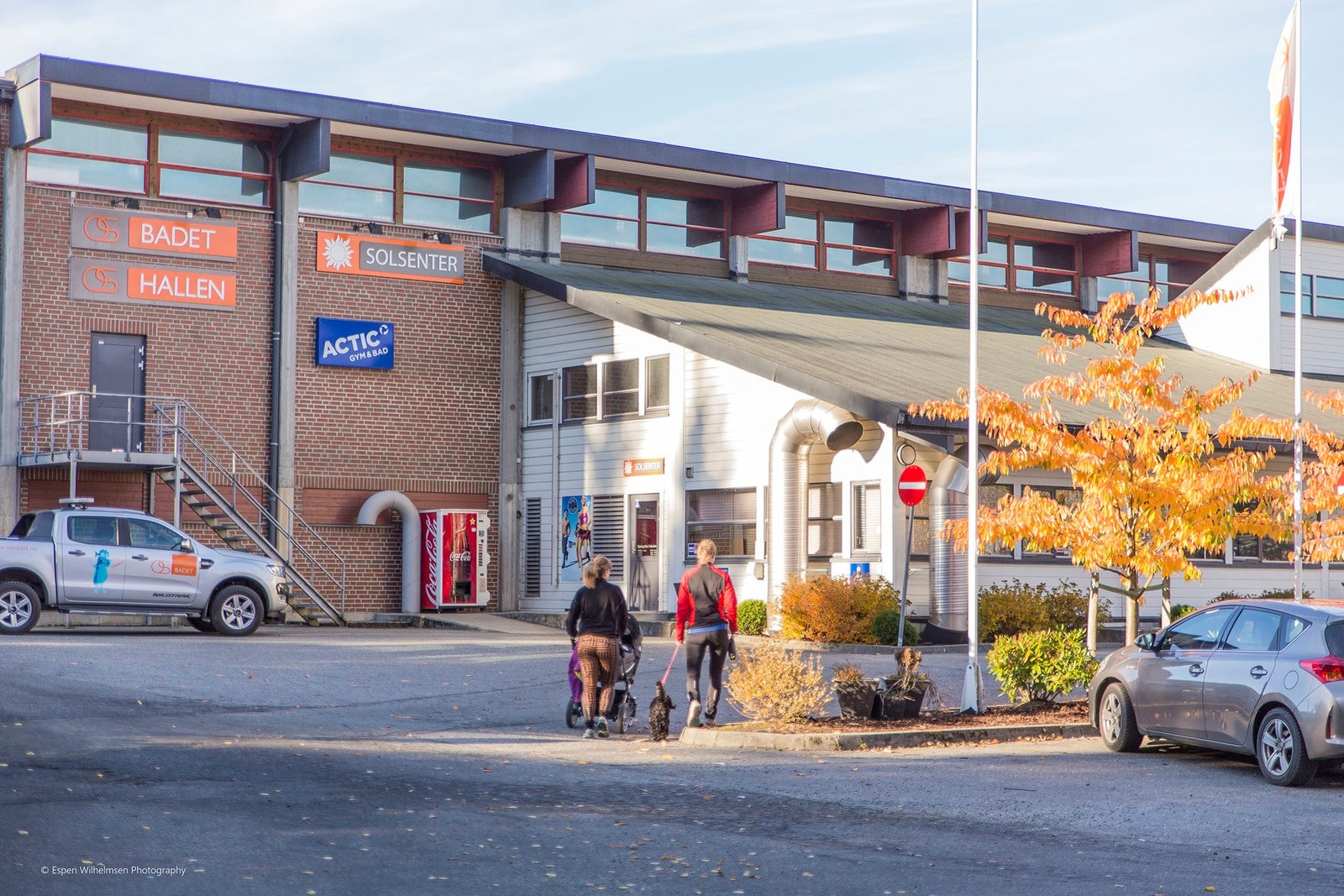 Osbadet, ikke langt fra prosjektet Galleribilde