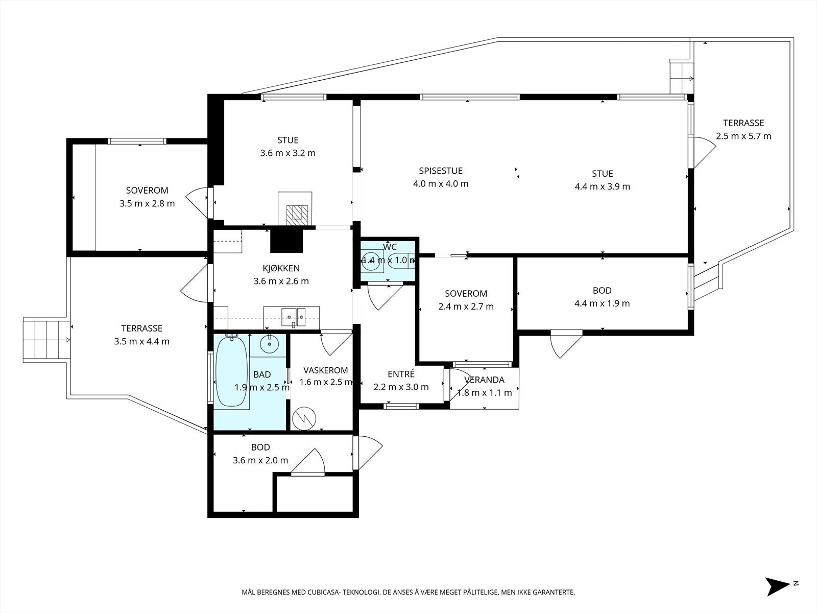 Planløsning. Galleribilde