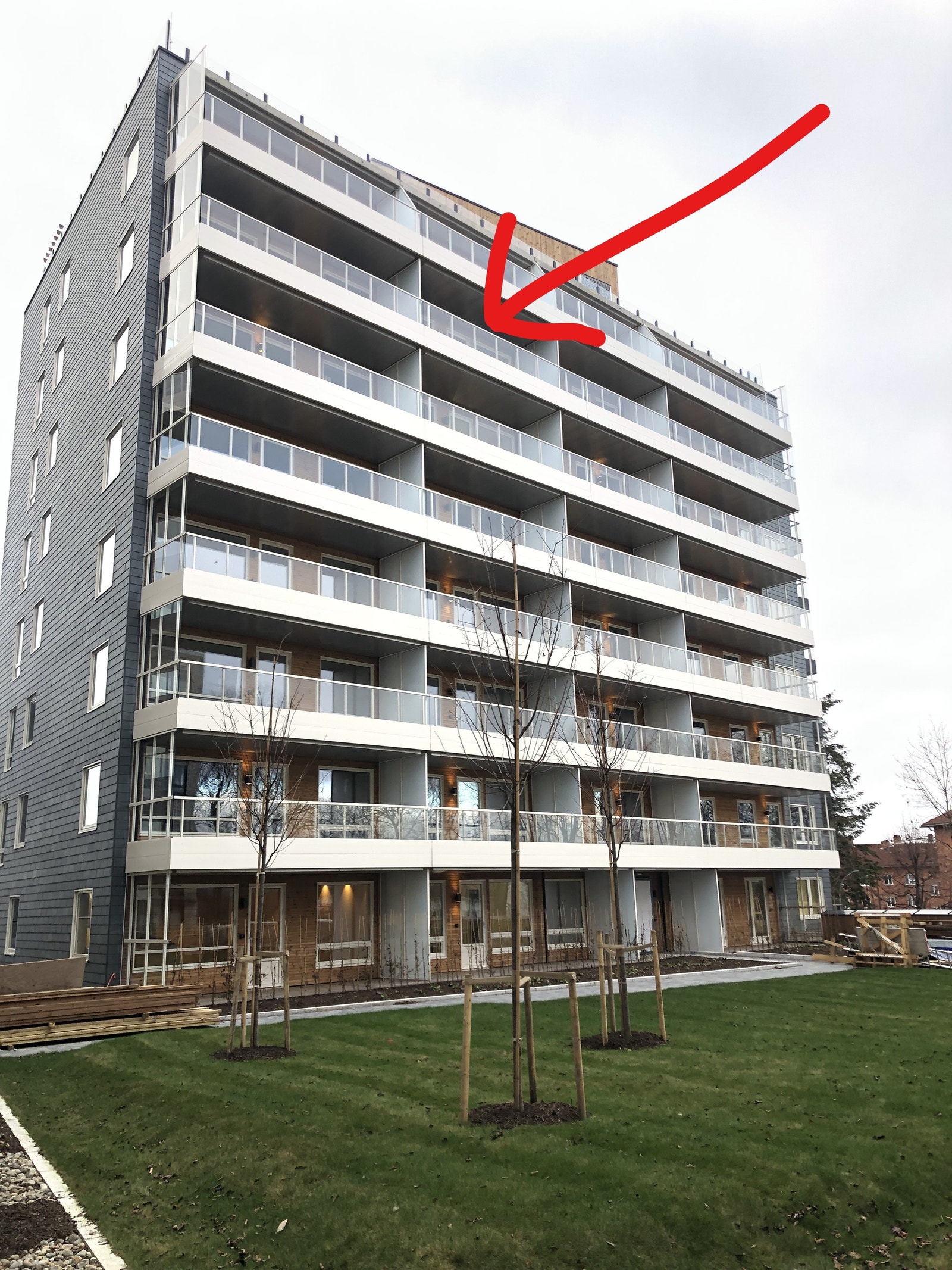 fra utsiden Galleribilde