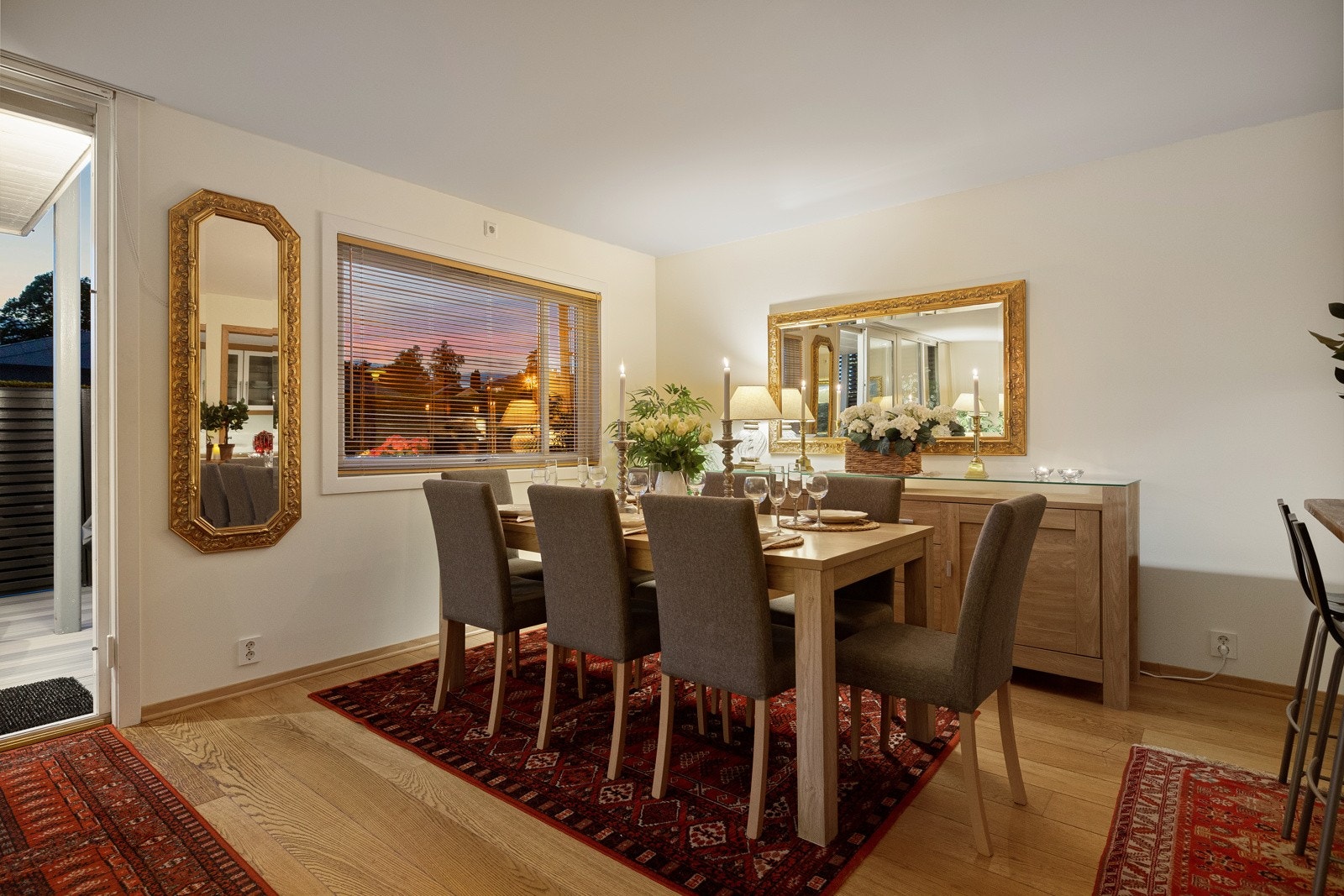 Her kan du samle familie og venner for en hyggelig aften. Galleribilde