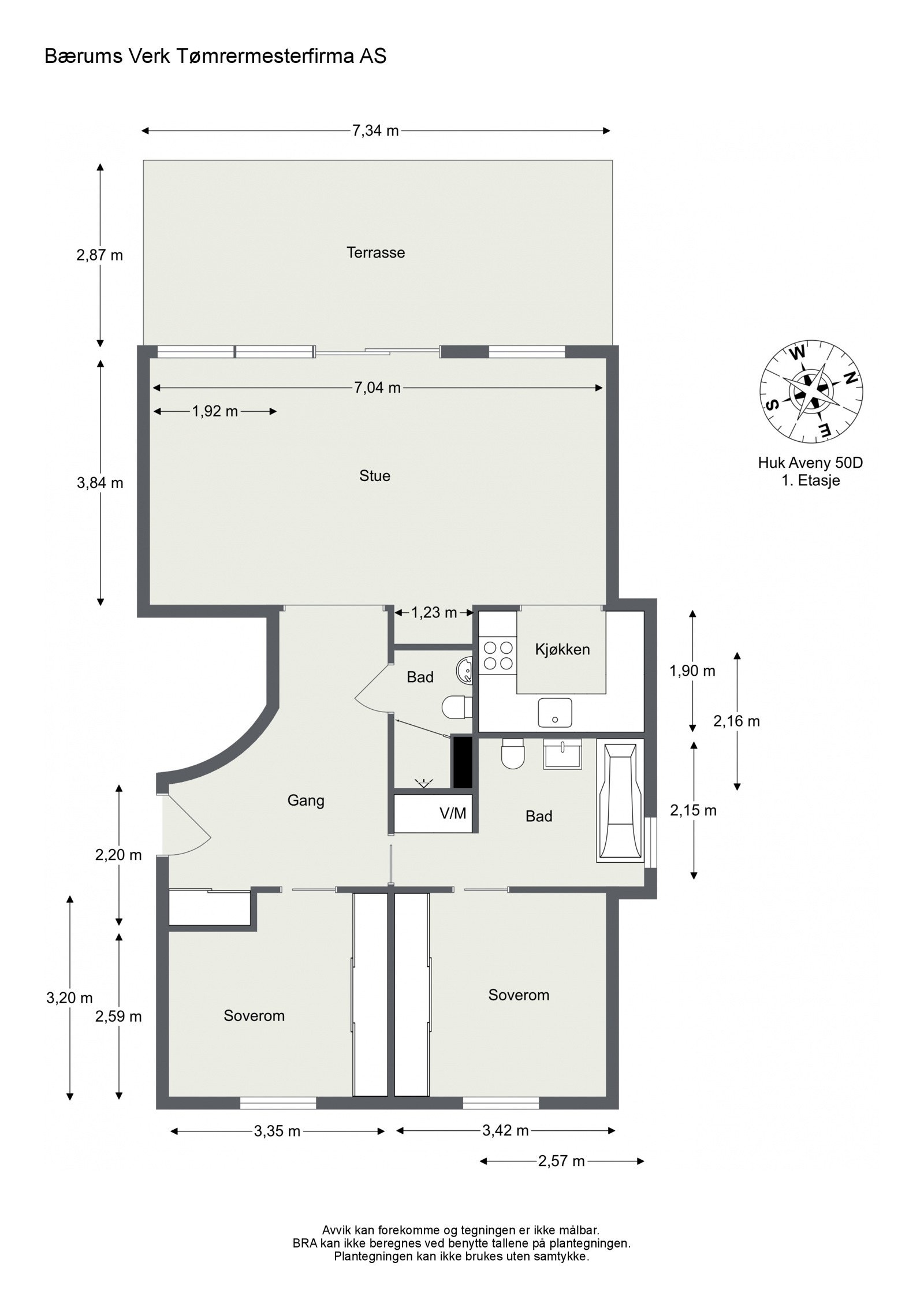 Plantegning. Galleribilde