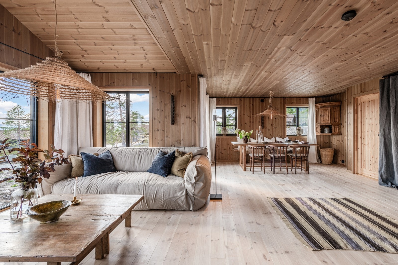 Åpen stue og spisestueløsning Galleribilde