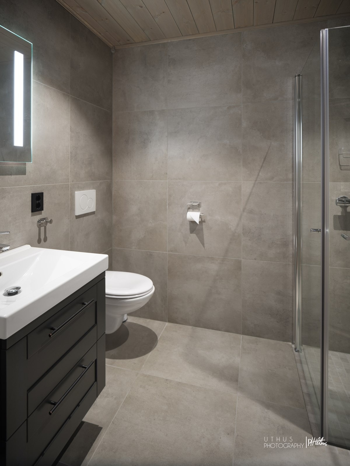 Eget bad også i denne etasjen. Galleribilde