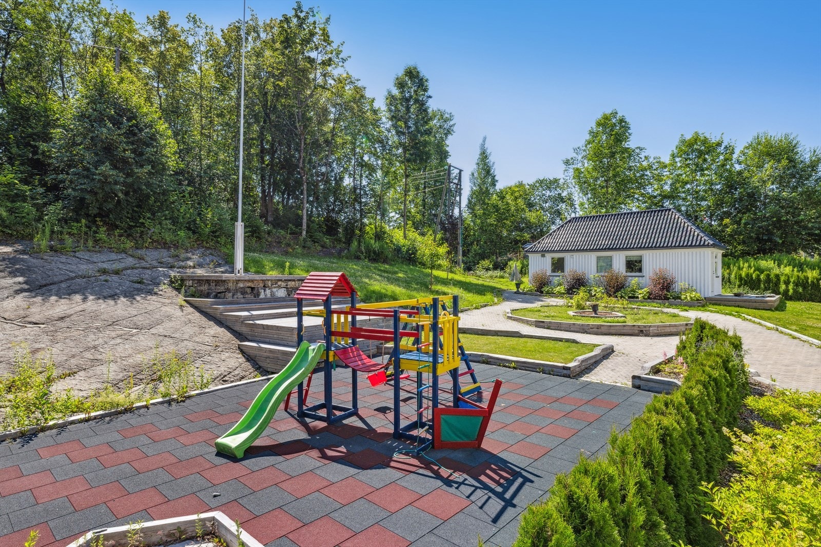 Hyggelige fellesområder tilhørende sameiet Galleribilde