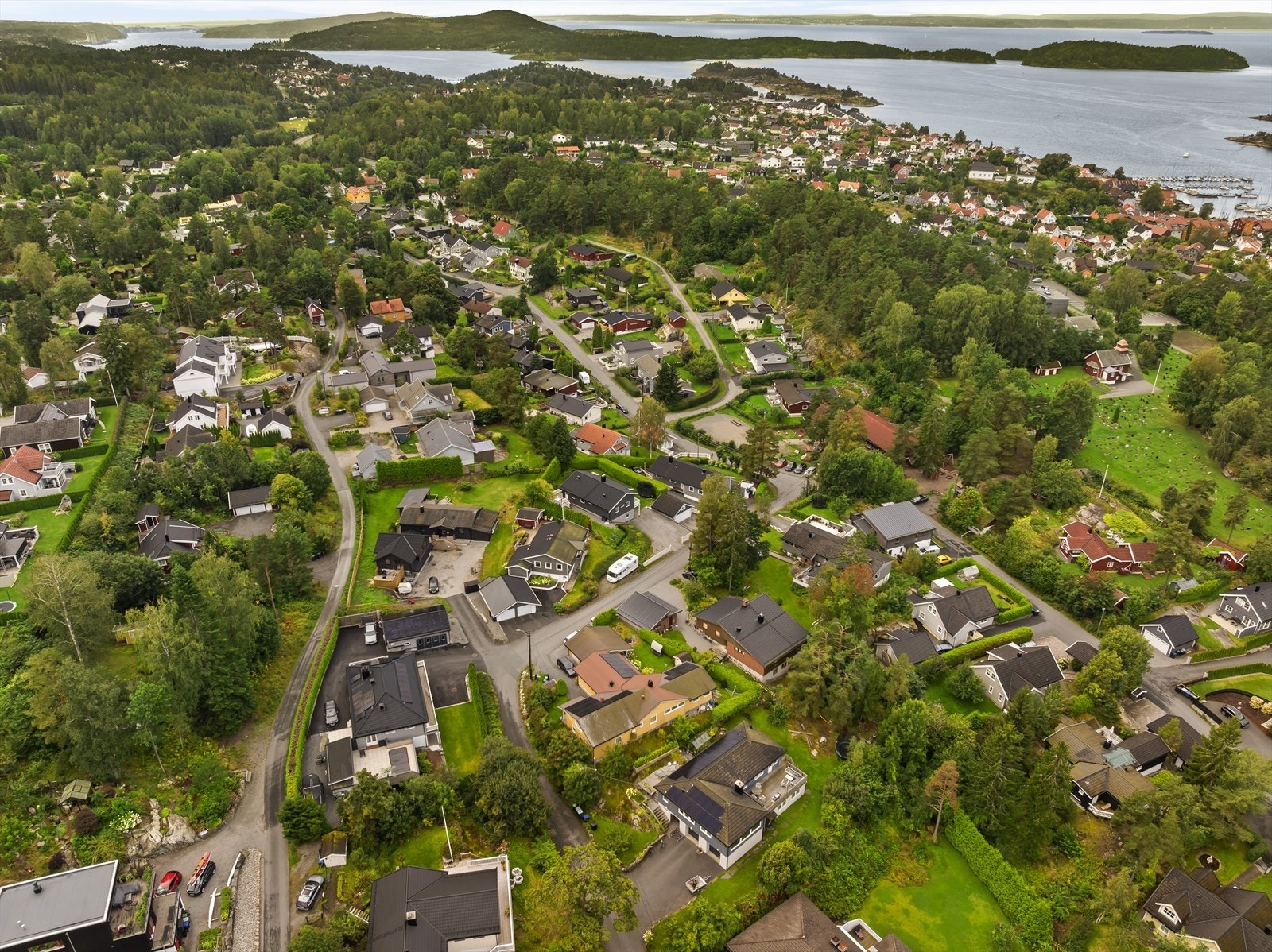 Dronefoto Galleribilde