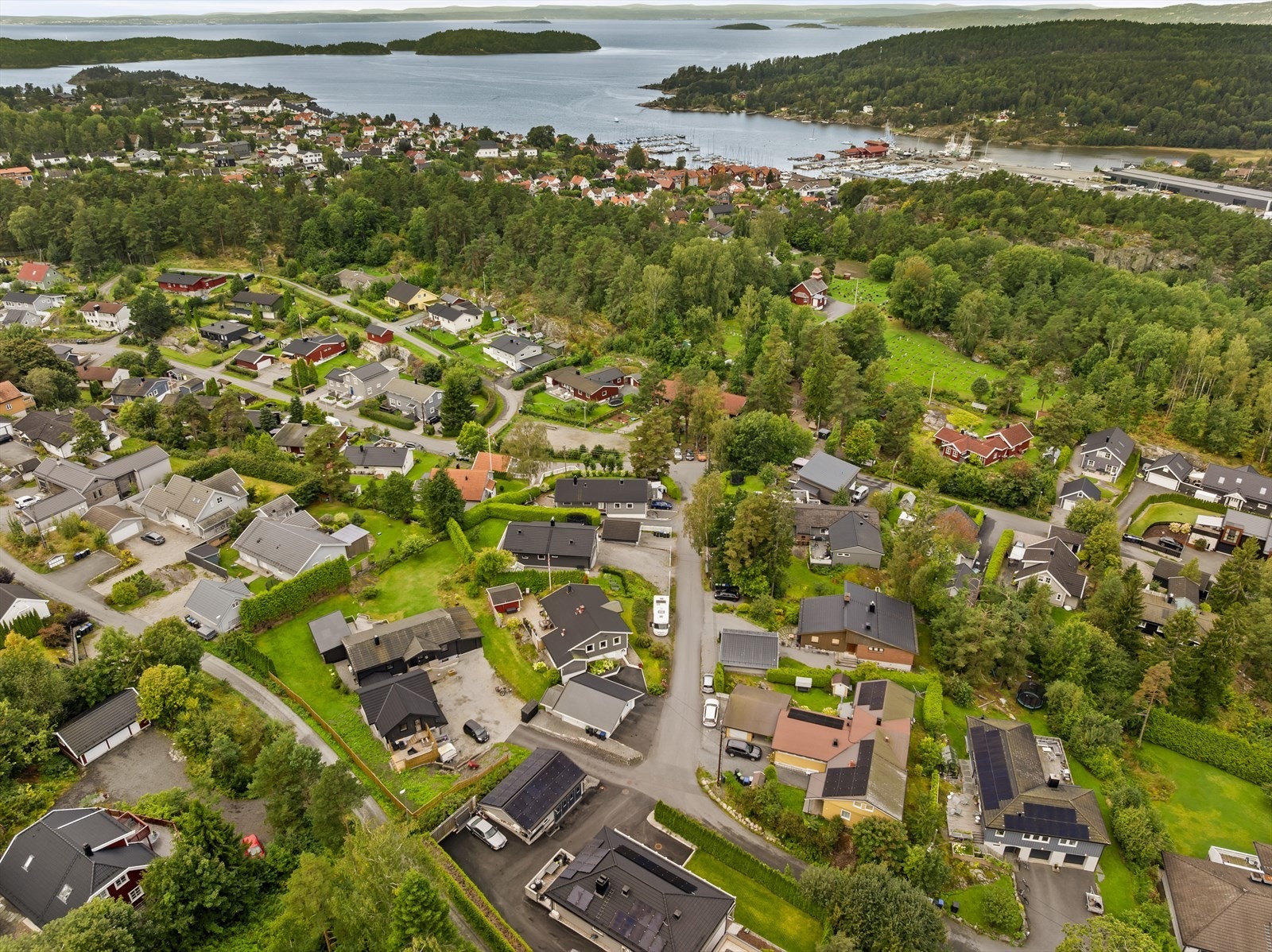 Dronefoto Galleribilde