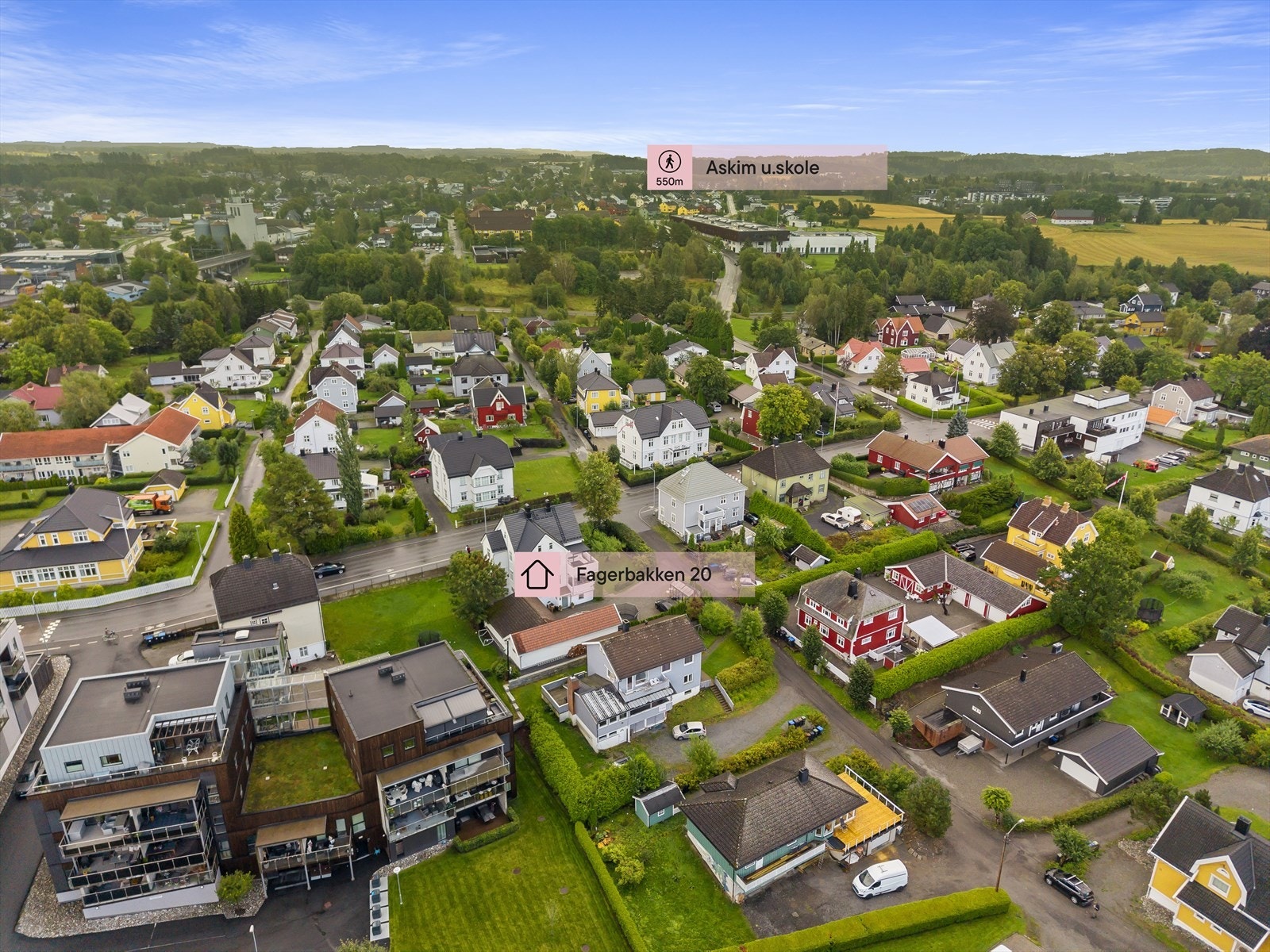 Dronefoto Galleribilde