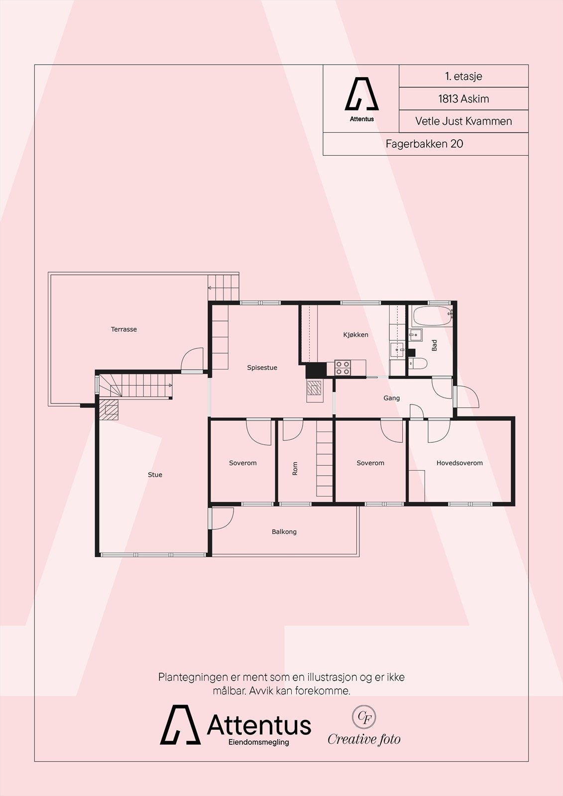Plantegning Galleribilde