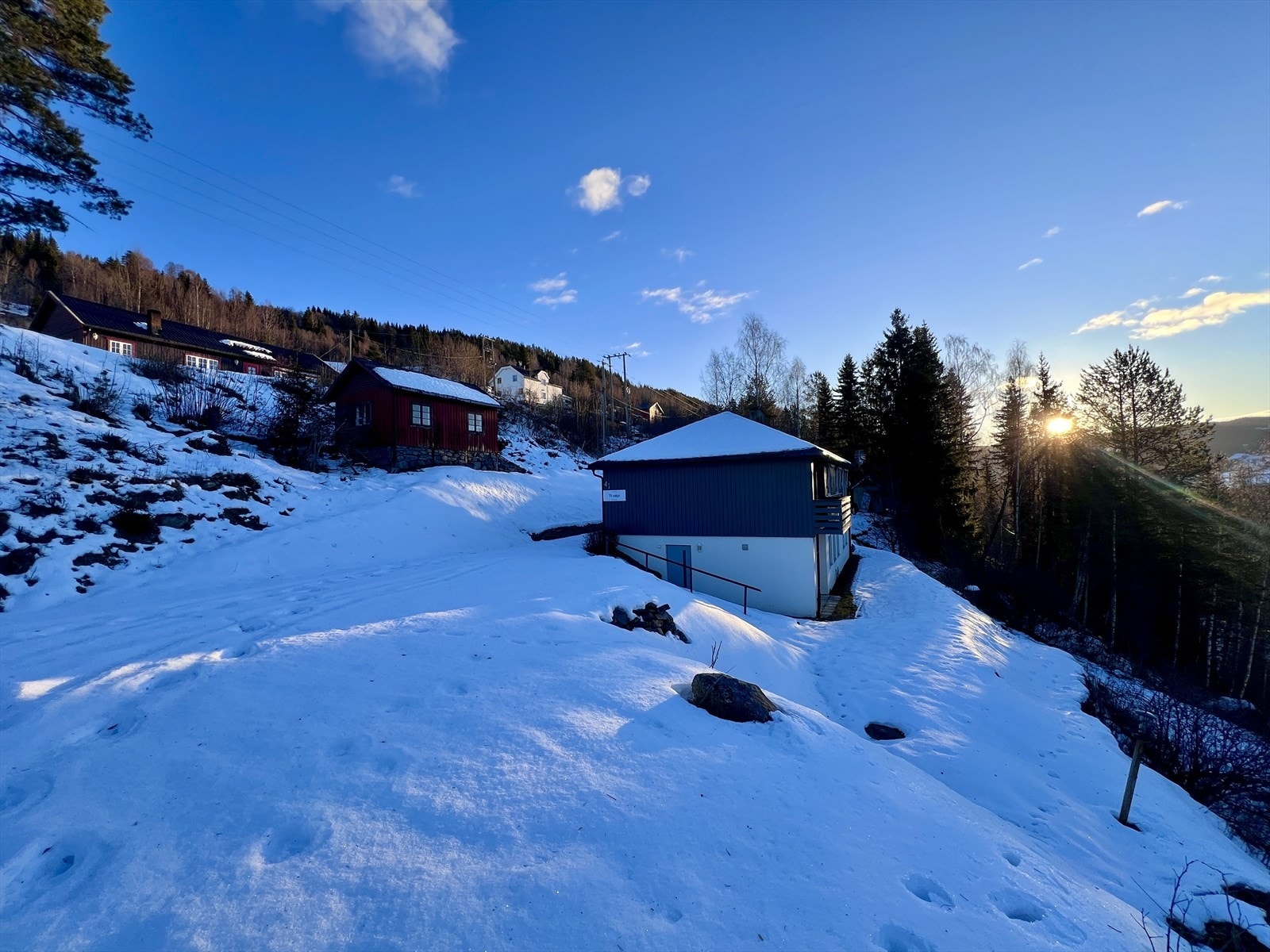 Vinterbilde tatt av eiendomsmegler 30.12.2025 Galleribilde