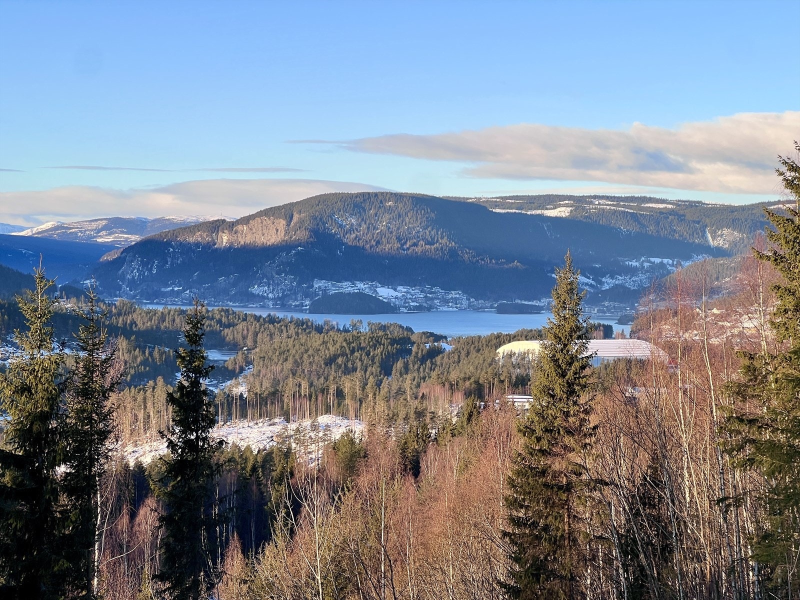 Vinterbilde tatt av eiendomsmegler 30.12.2025 Galleribilde