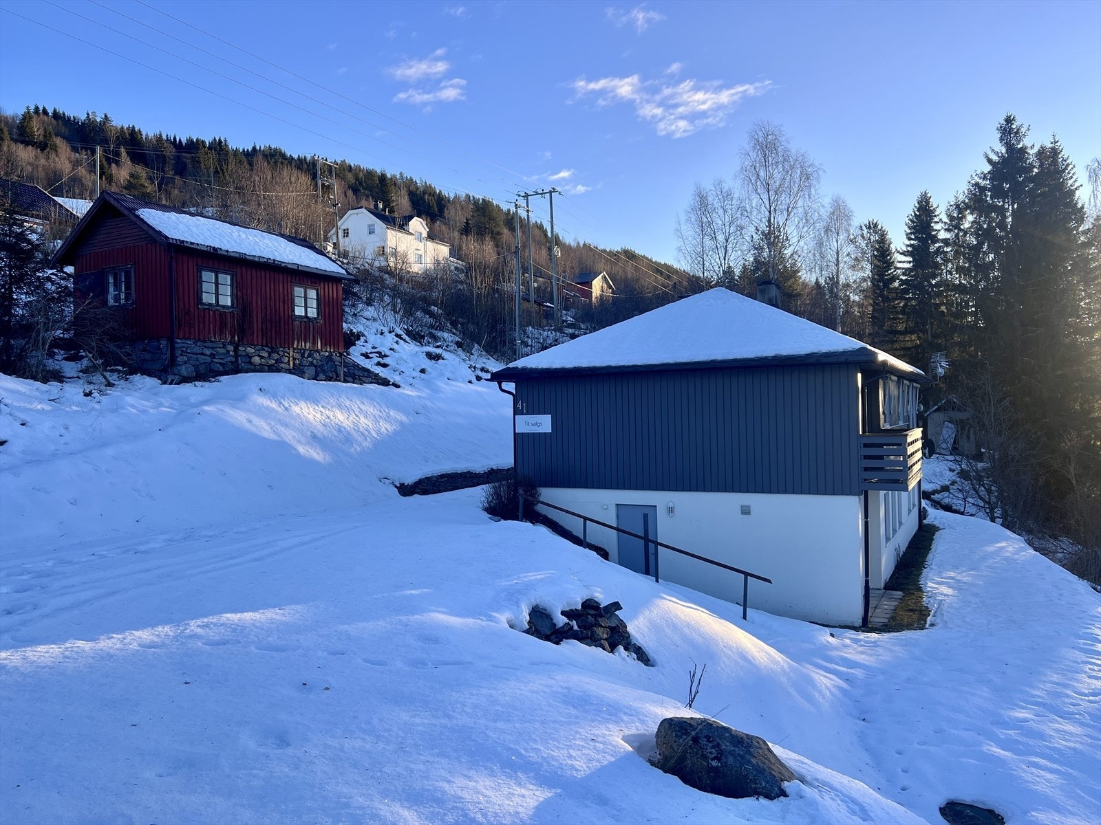 Vinterbilde tatt av eiendomsmegler 30.12.2025 Galleribilde