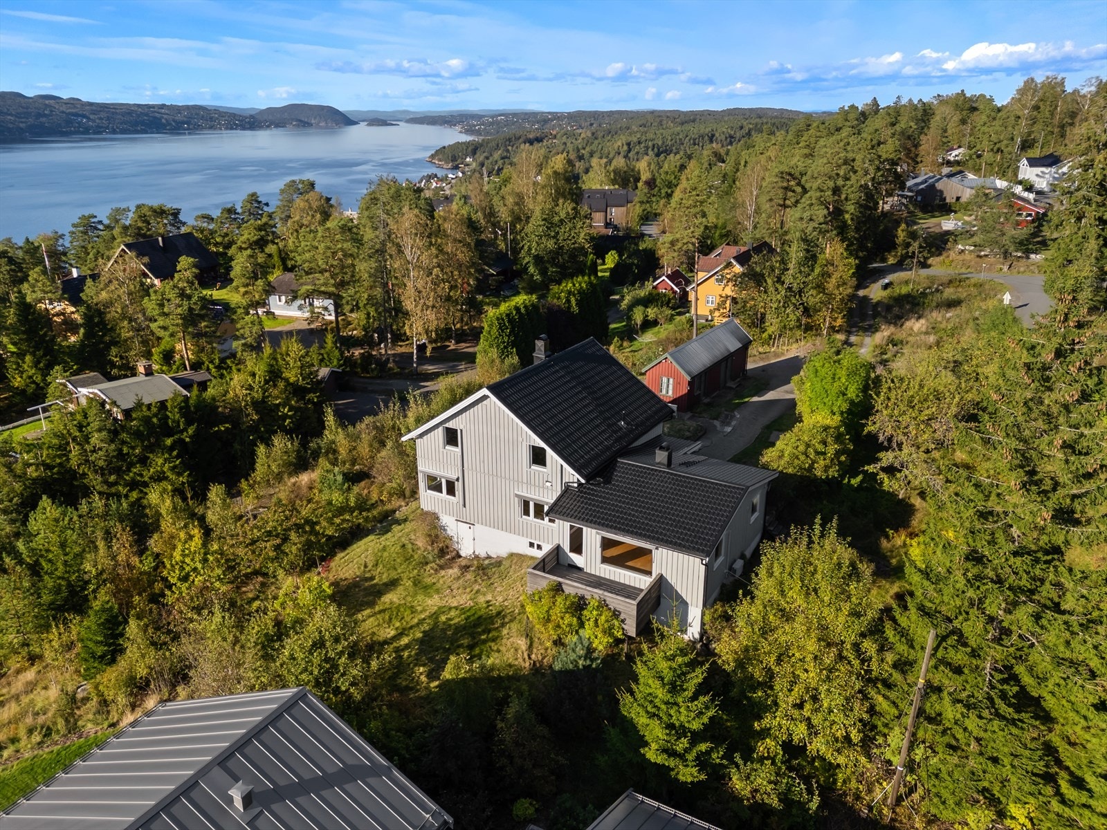 Dronefoto Galleribilde