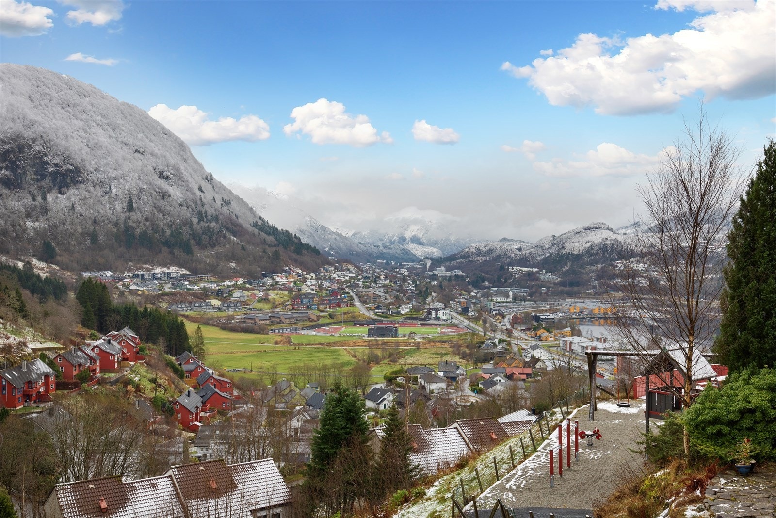 Flott utsikt over nærområdet! Galleribilde