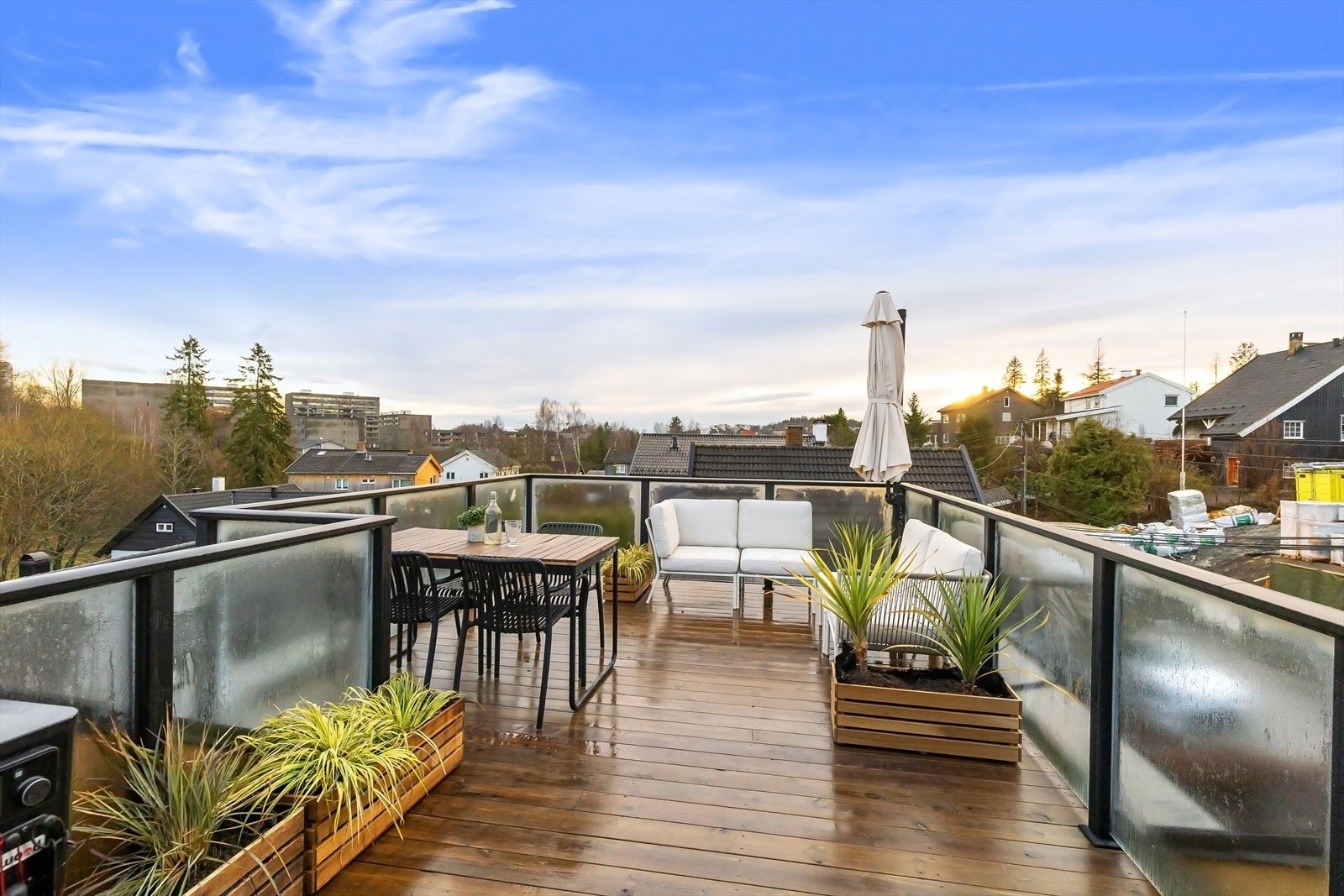 Fantastisk takterrasse på 20 kvm Galleribilde