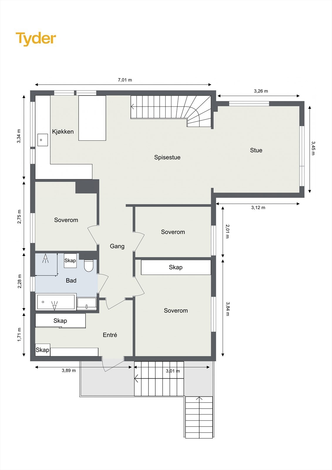 Røahagan 33B - 2. Etasje Galleribilde