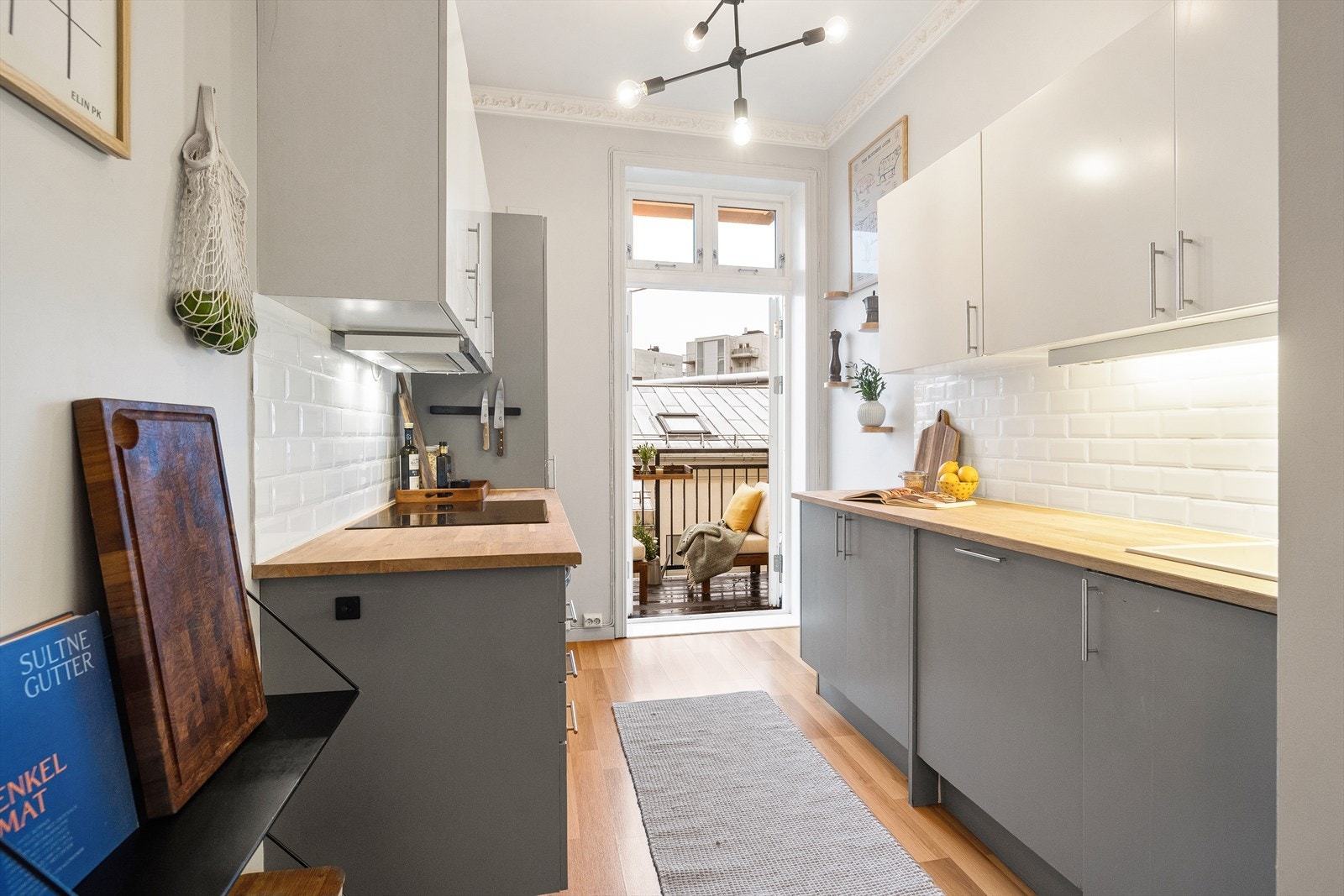 Her kan hobbykokken boltre seg. Galleribilde