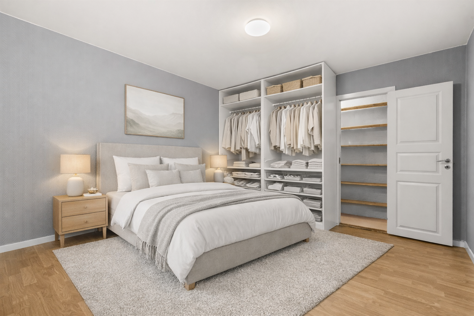 Illustrasjonsbilde hovedsoverom Galleribilde