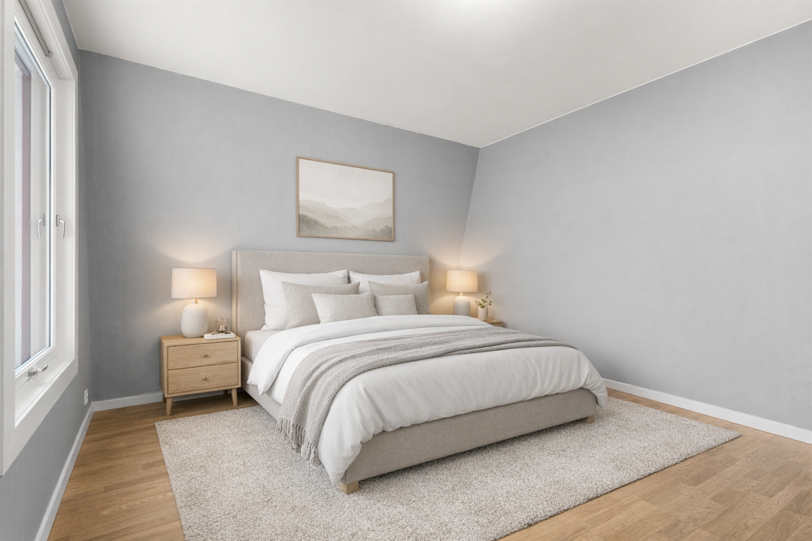 Illustrasjonsbilde soverom Galleribilde