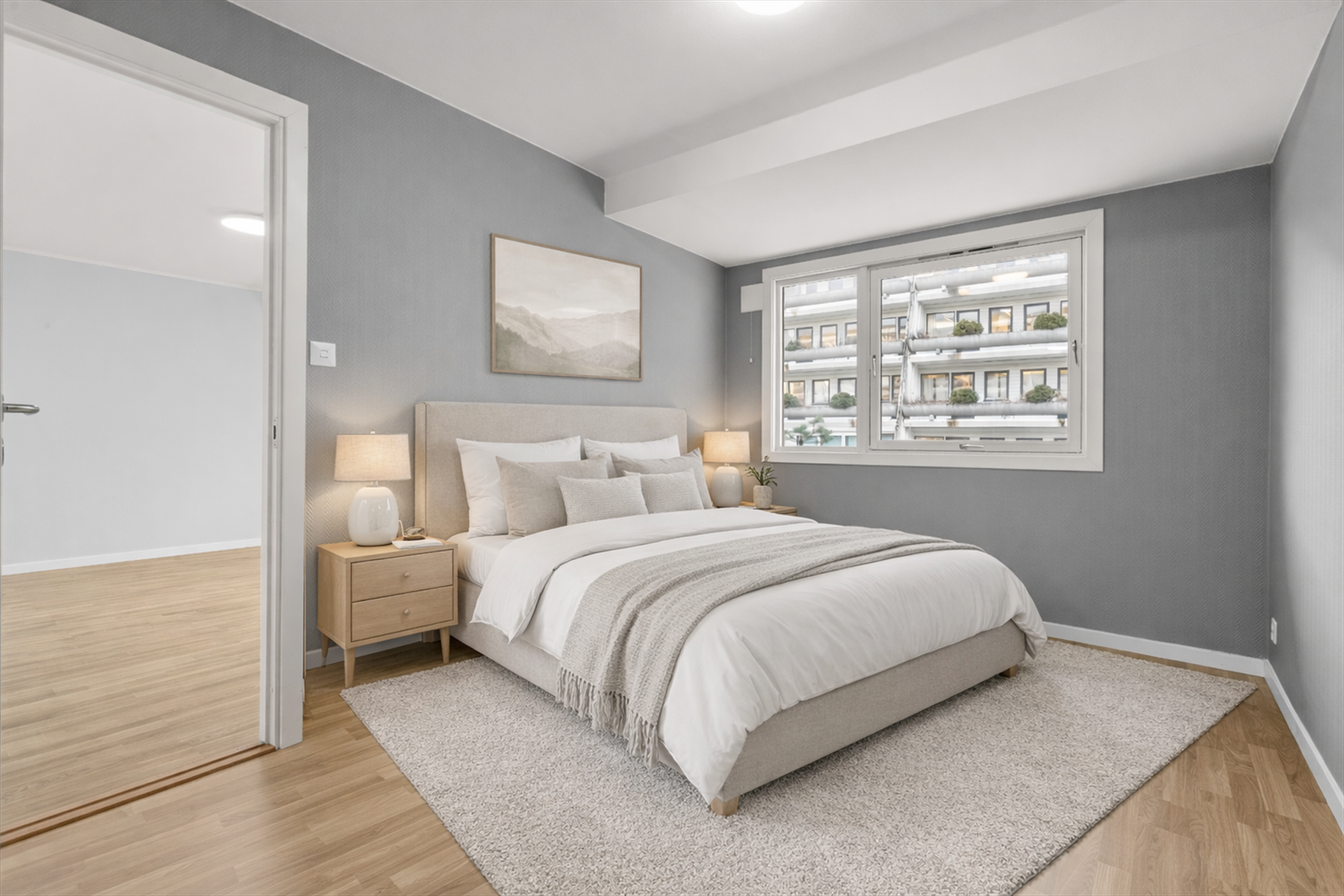 Illustrasjon soverom II Galleribilde