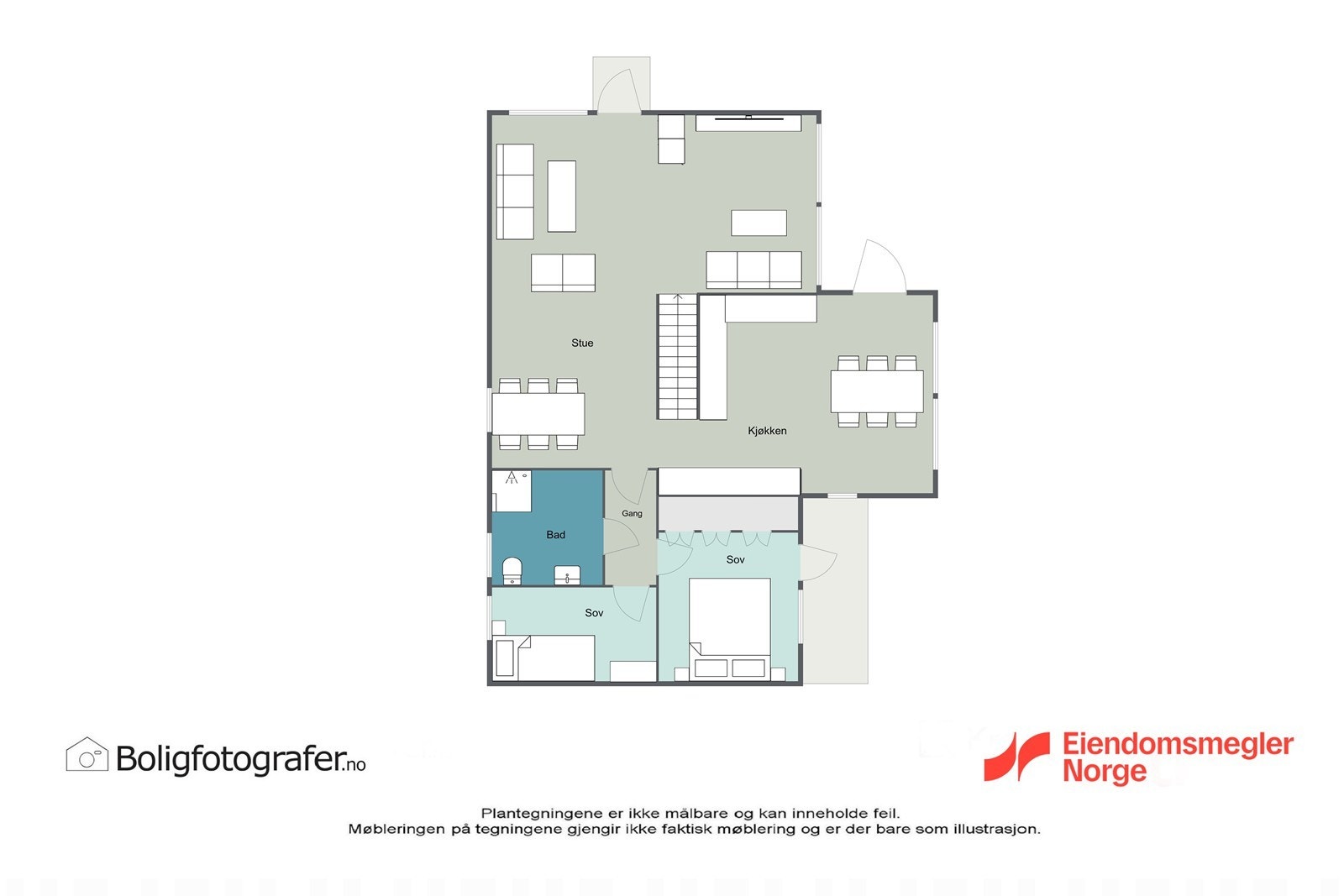 Plantegning 2. etasje. Galleribilde
