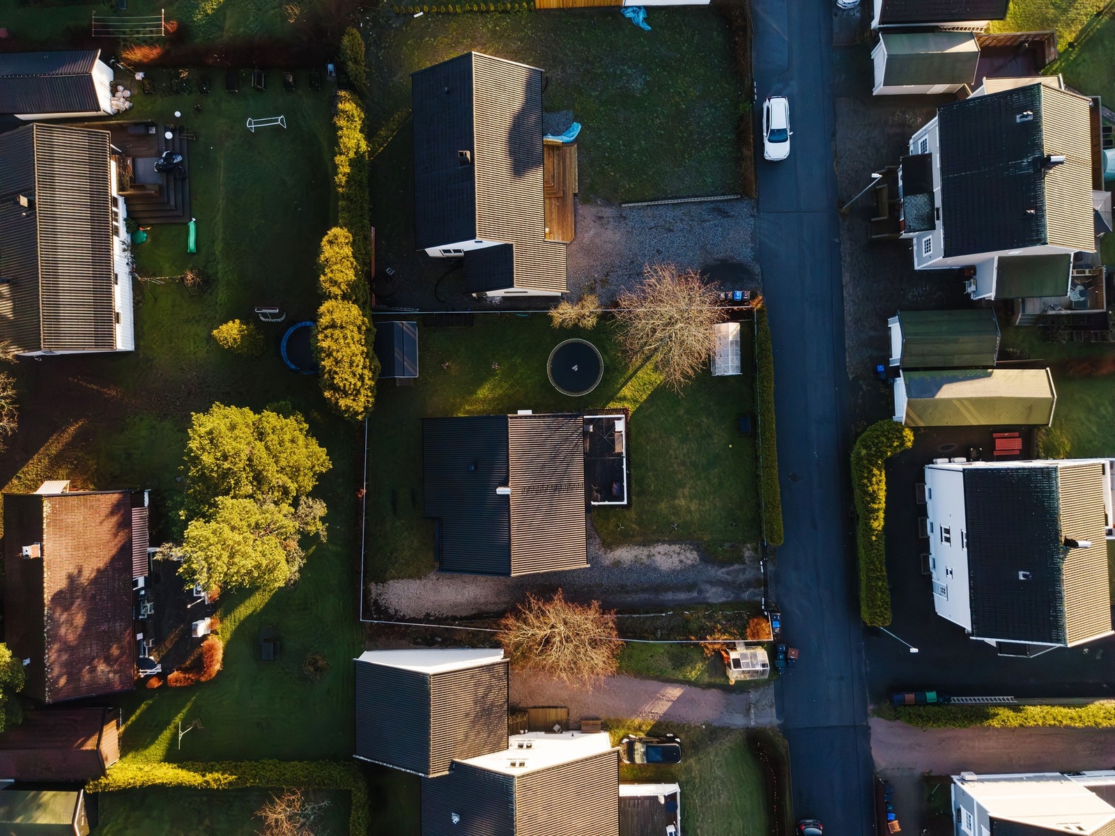 Oversiktsbilde over tomten Galleribilde