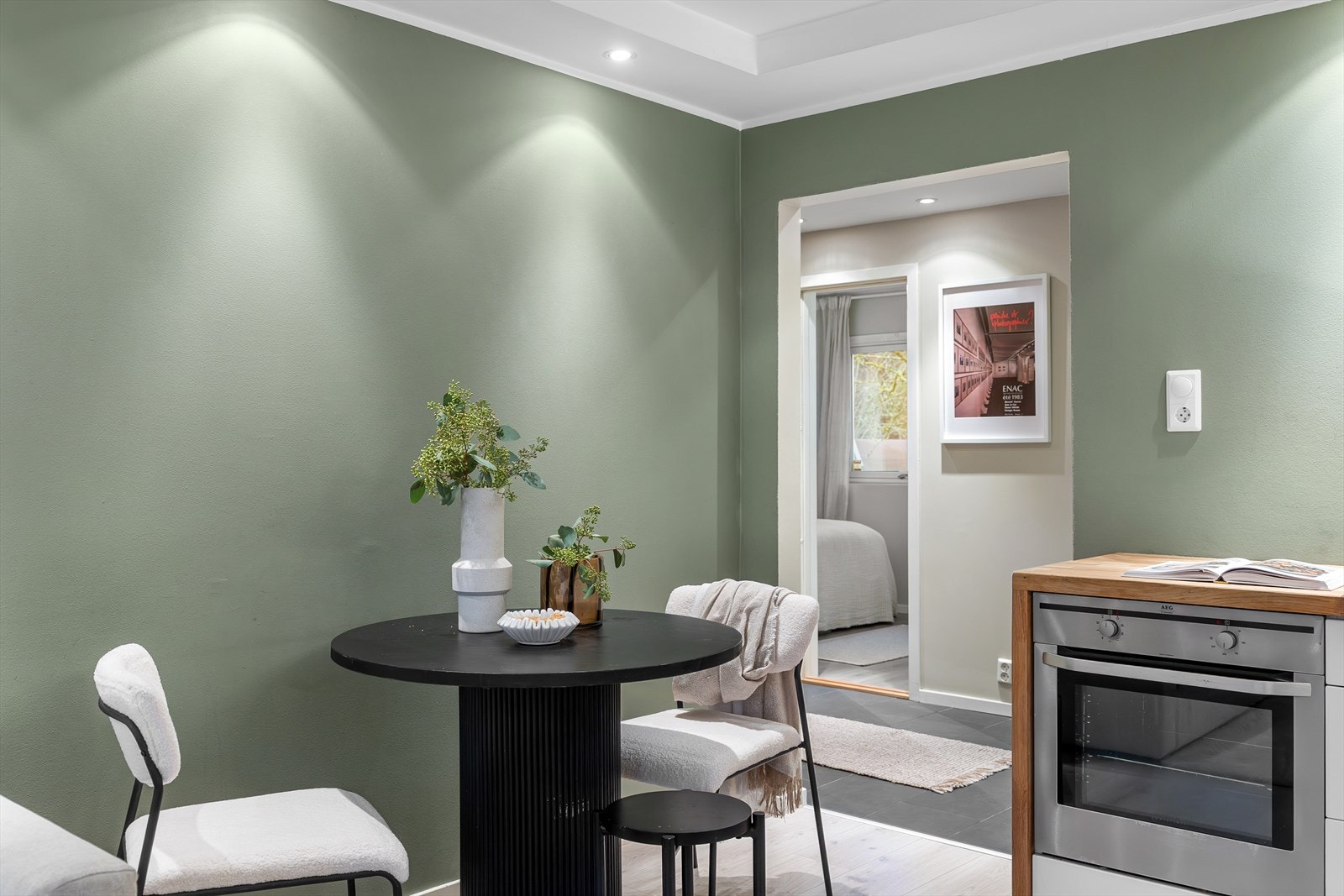 Stuen ble malt i 2018. Galleribilde