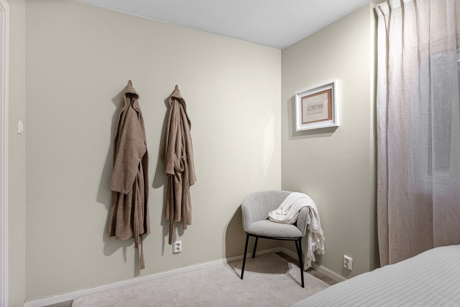 Her er det også god plass til garderobeskap. Galleribilde