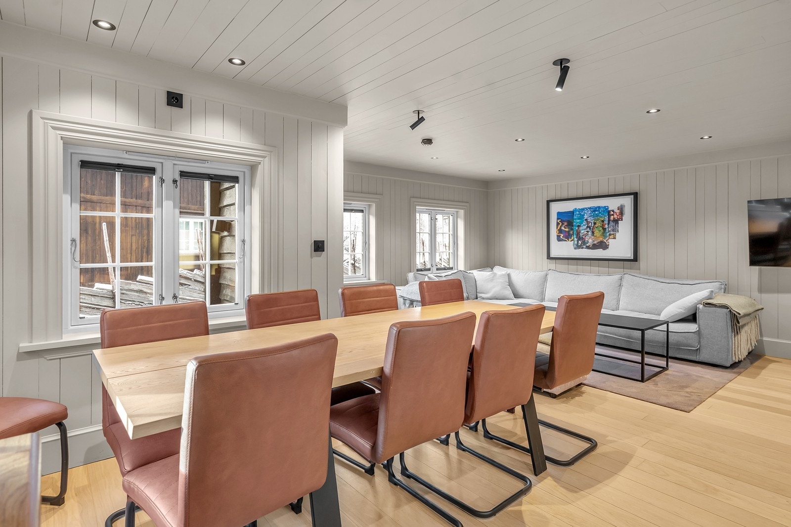 God plass til spisegruppe; her kan man kose seg i godt lag! Galleribilde