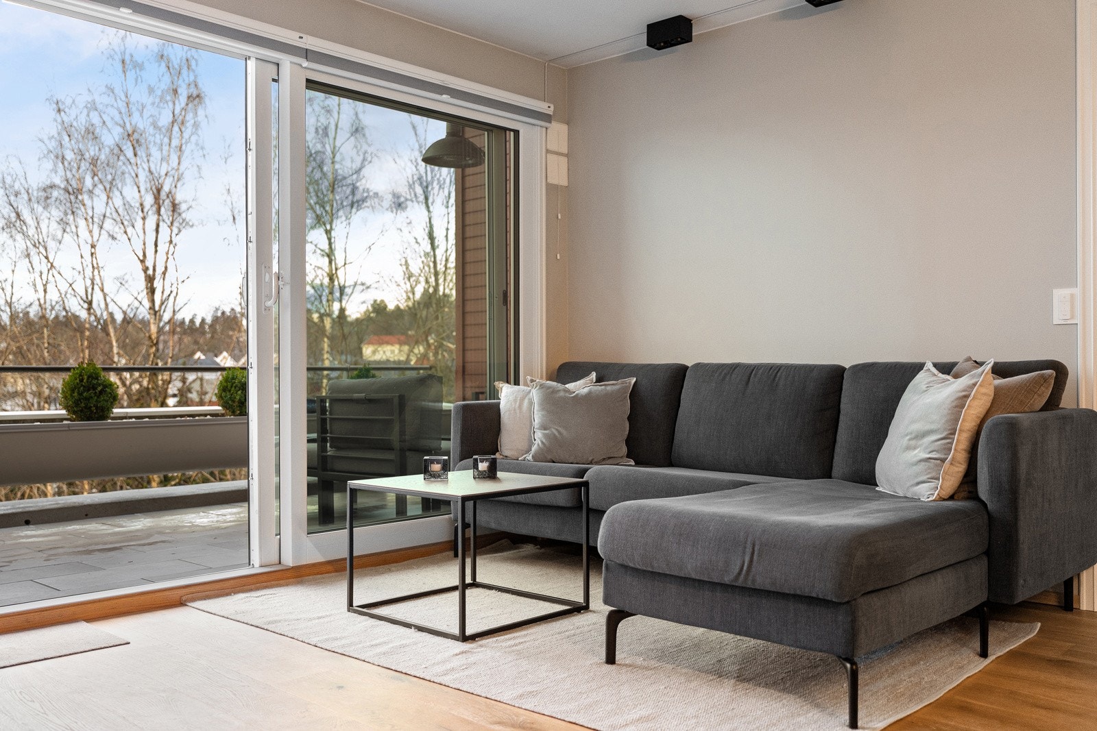 Varmtvann og tv/internett er inkludert i felleskostnadene Galleribilde