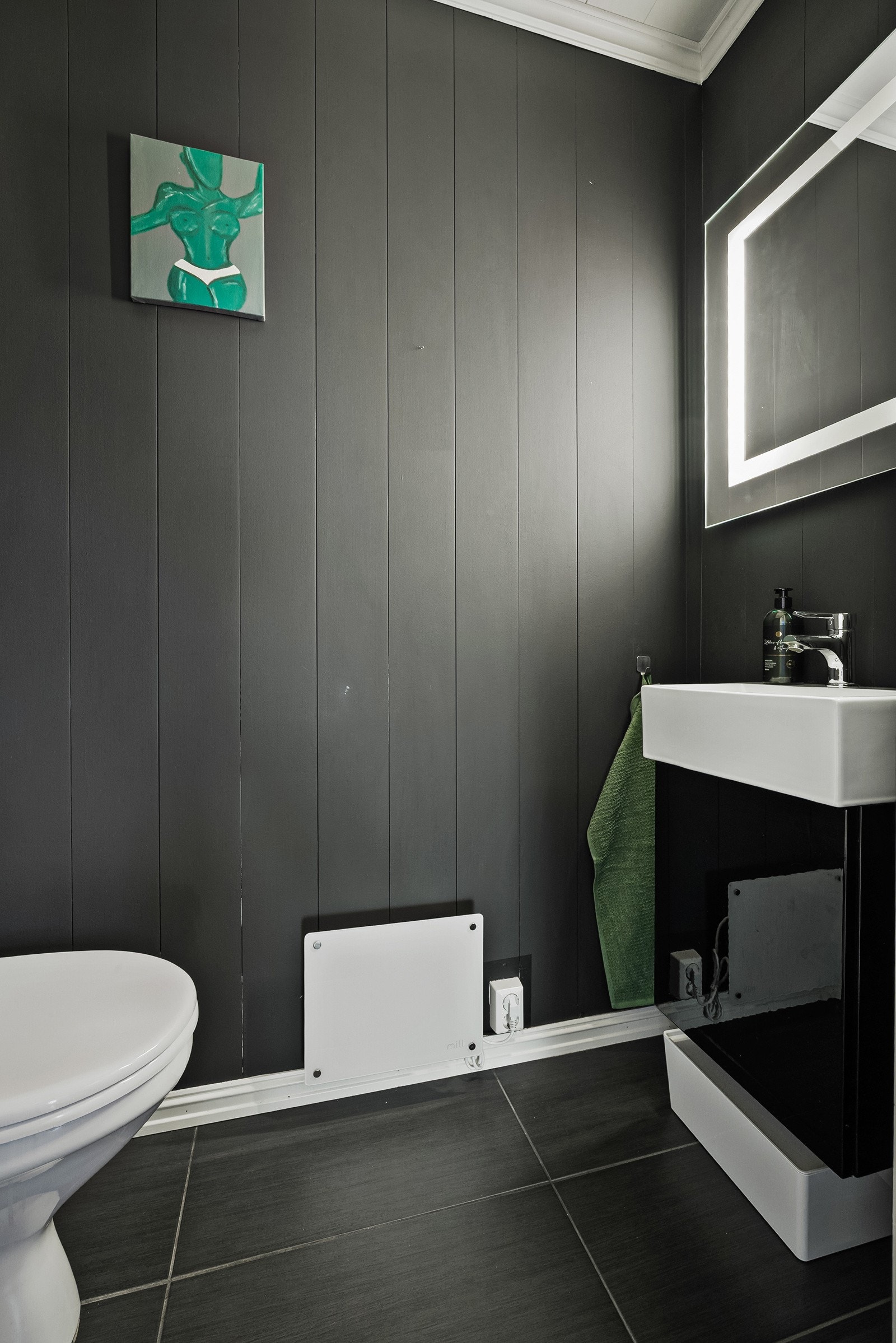 Separat toalettrom. Galleribilde