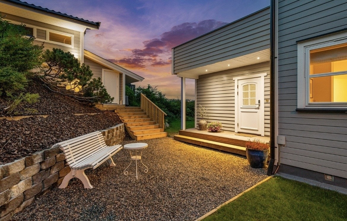 Inngangsparti Galleribilde