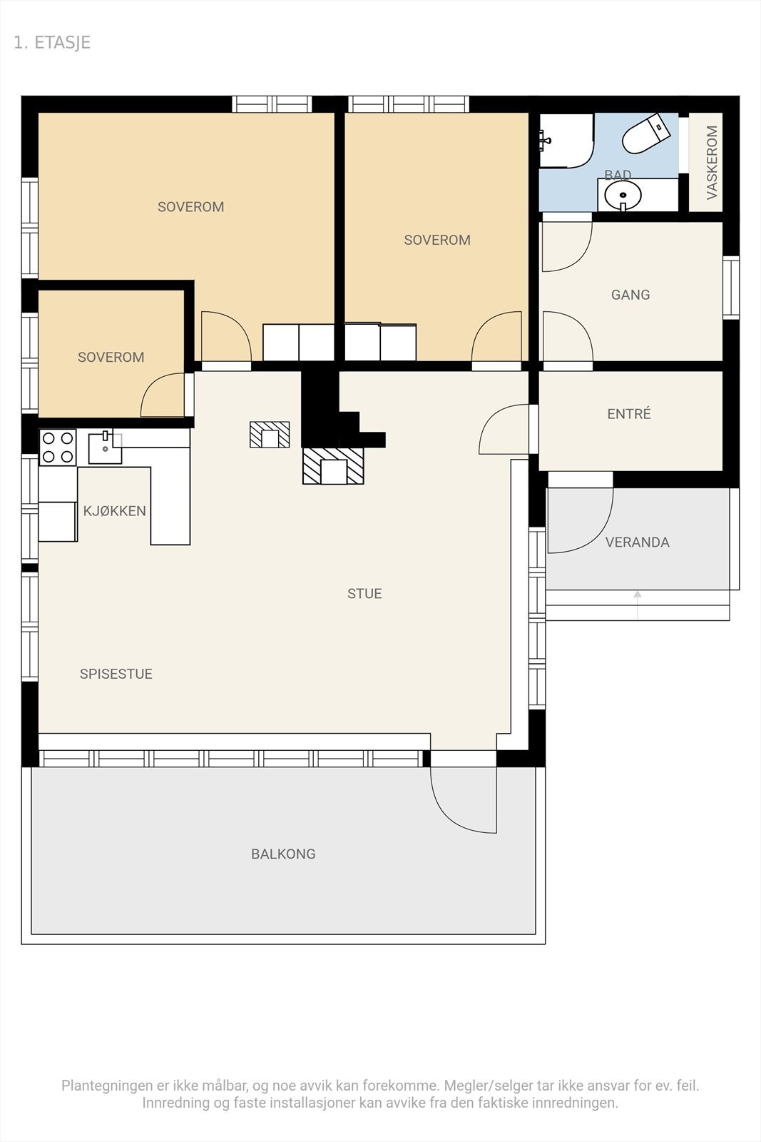 Plantegning. Galleribilde