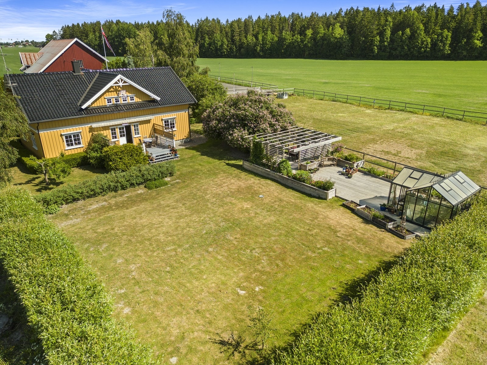 Dronefoto Galleribilde