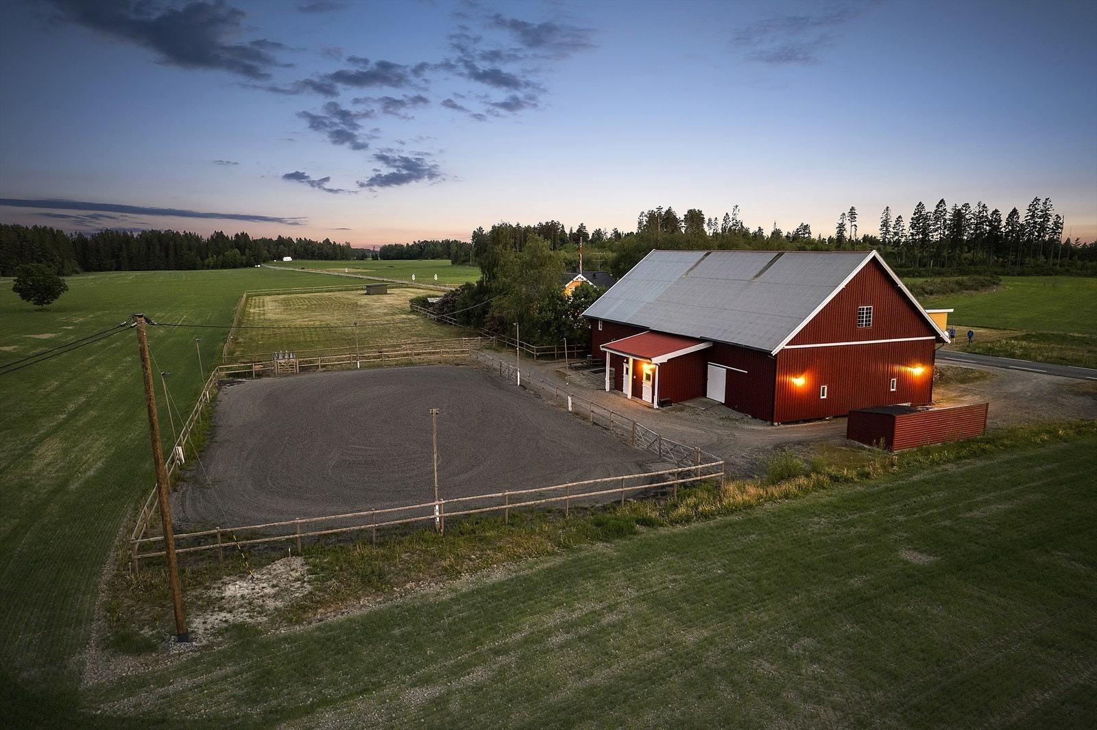 Dronefoto Galleribilde