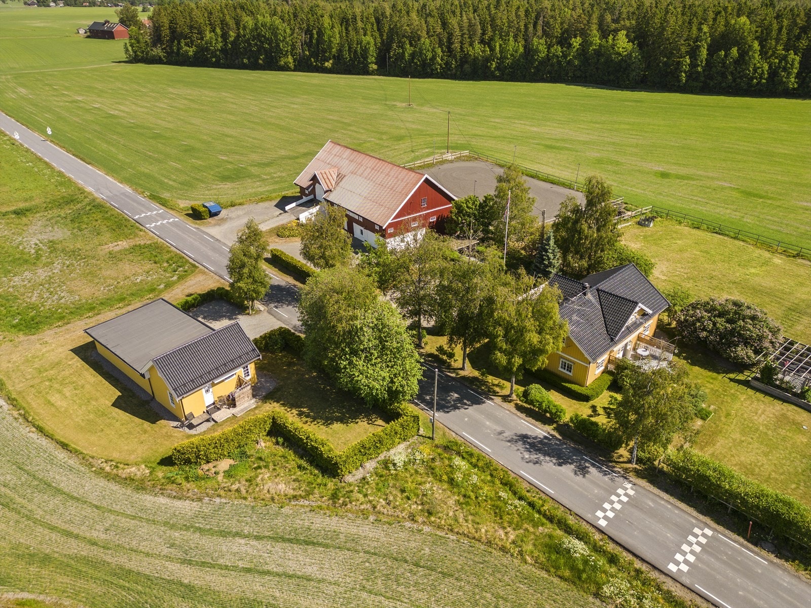 Dronefoto Galleribilde