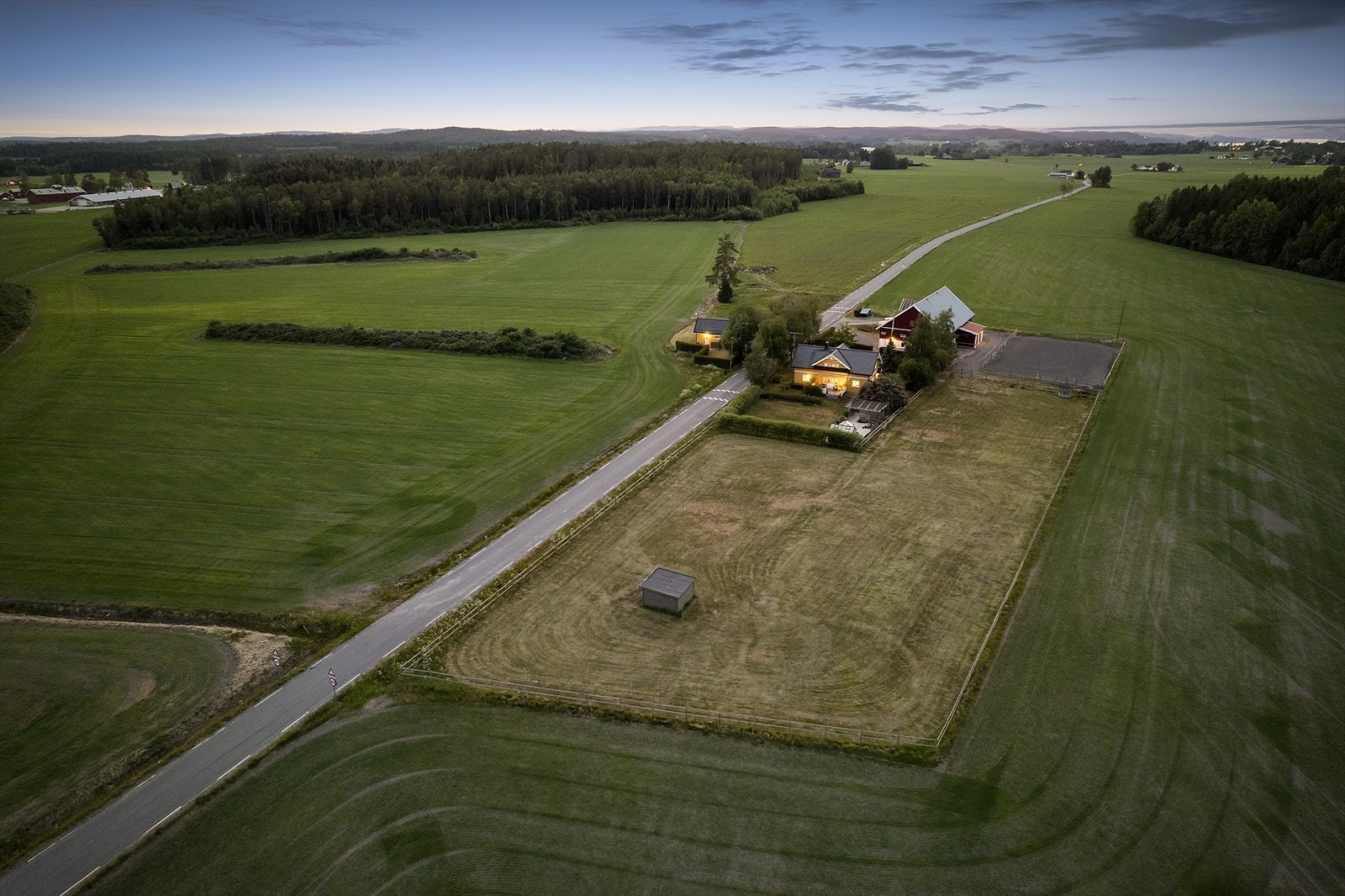 Dronefoto Galleribilde