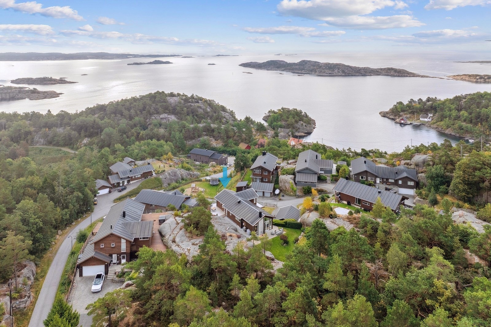 Velkommen til et flott påkostet og naturskjønt boligfelt Galleribilde
